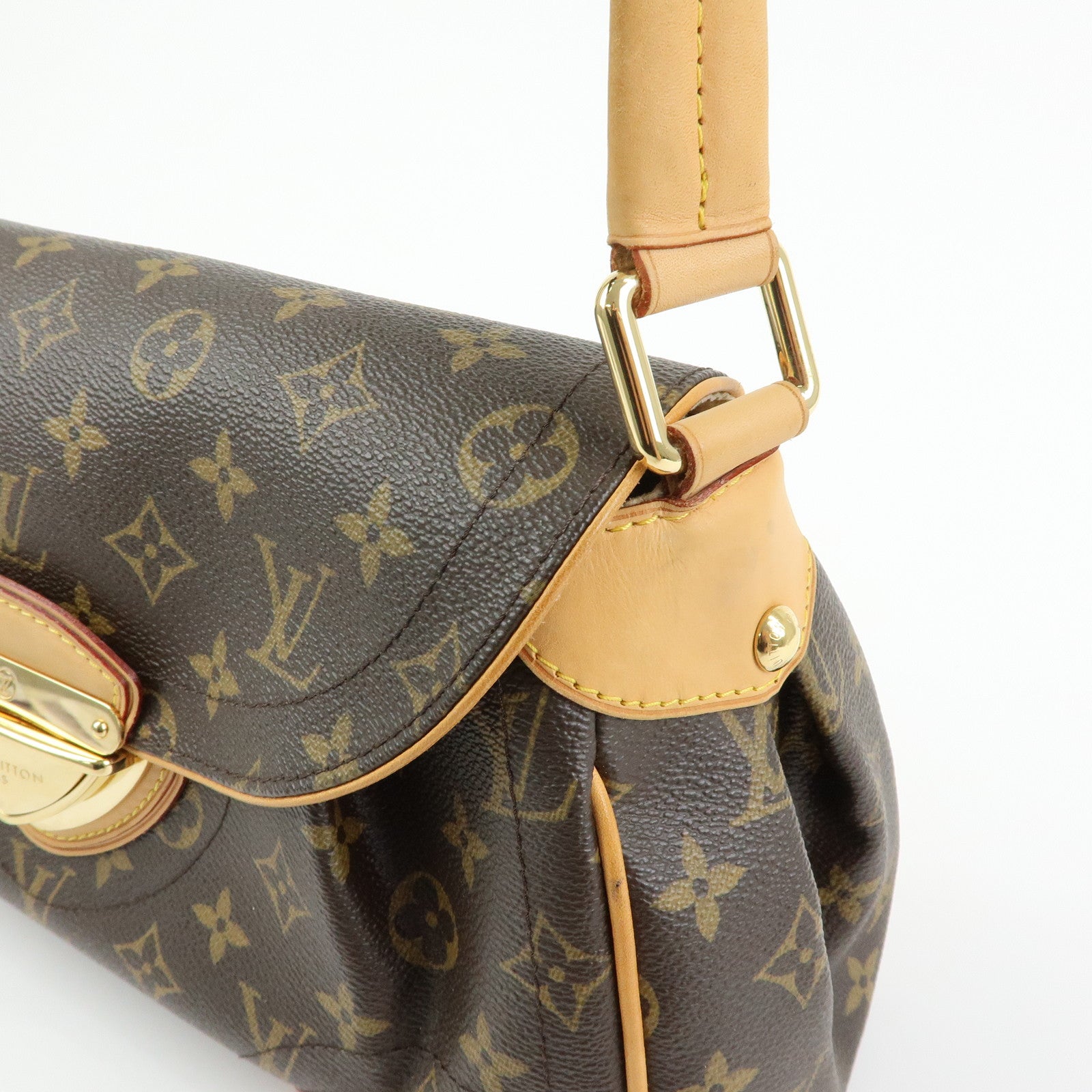 Louis Vuitton Monogram Beverly MM Shoulder Hand Bag Brown M40121