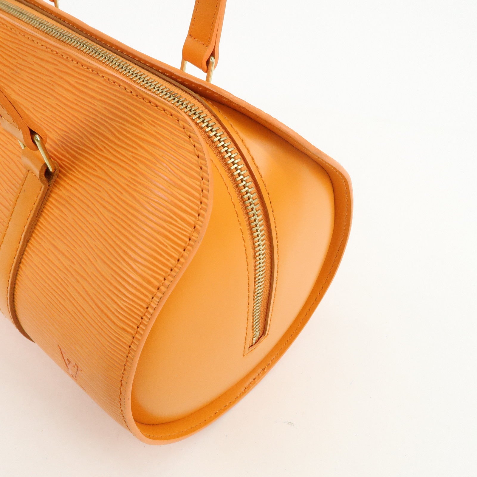 Louis Vuitton Epi Soufflot Hand Bag Mandarin Orange M5222H