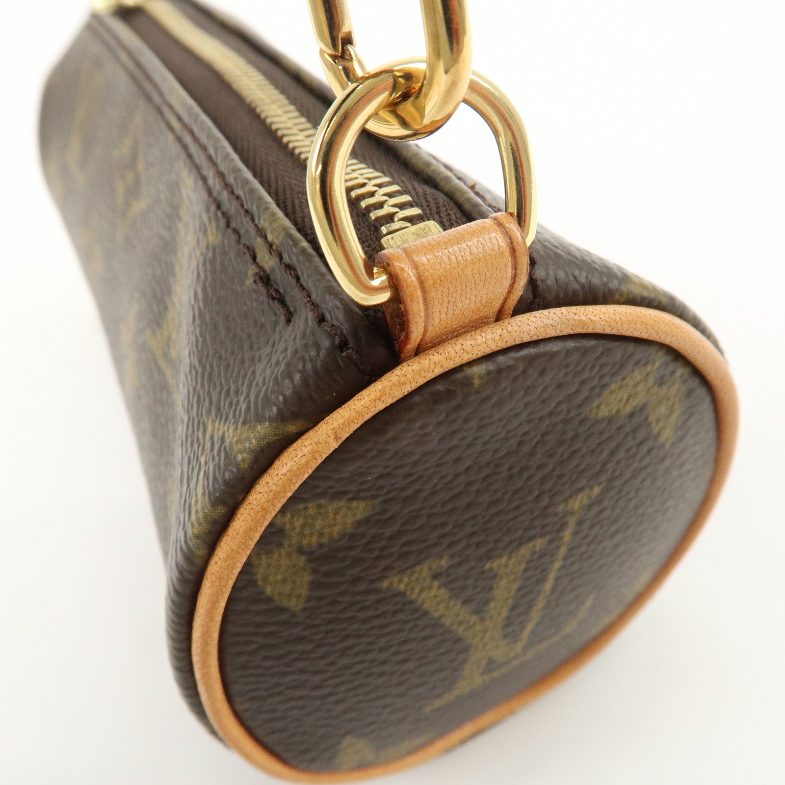 Louis Vuitton Mini Pouch for Monogram Papillon Bag New Style Brown