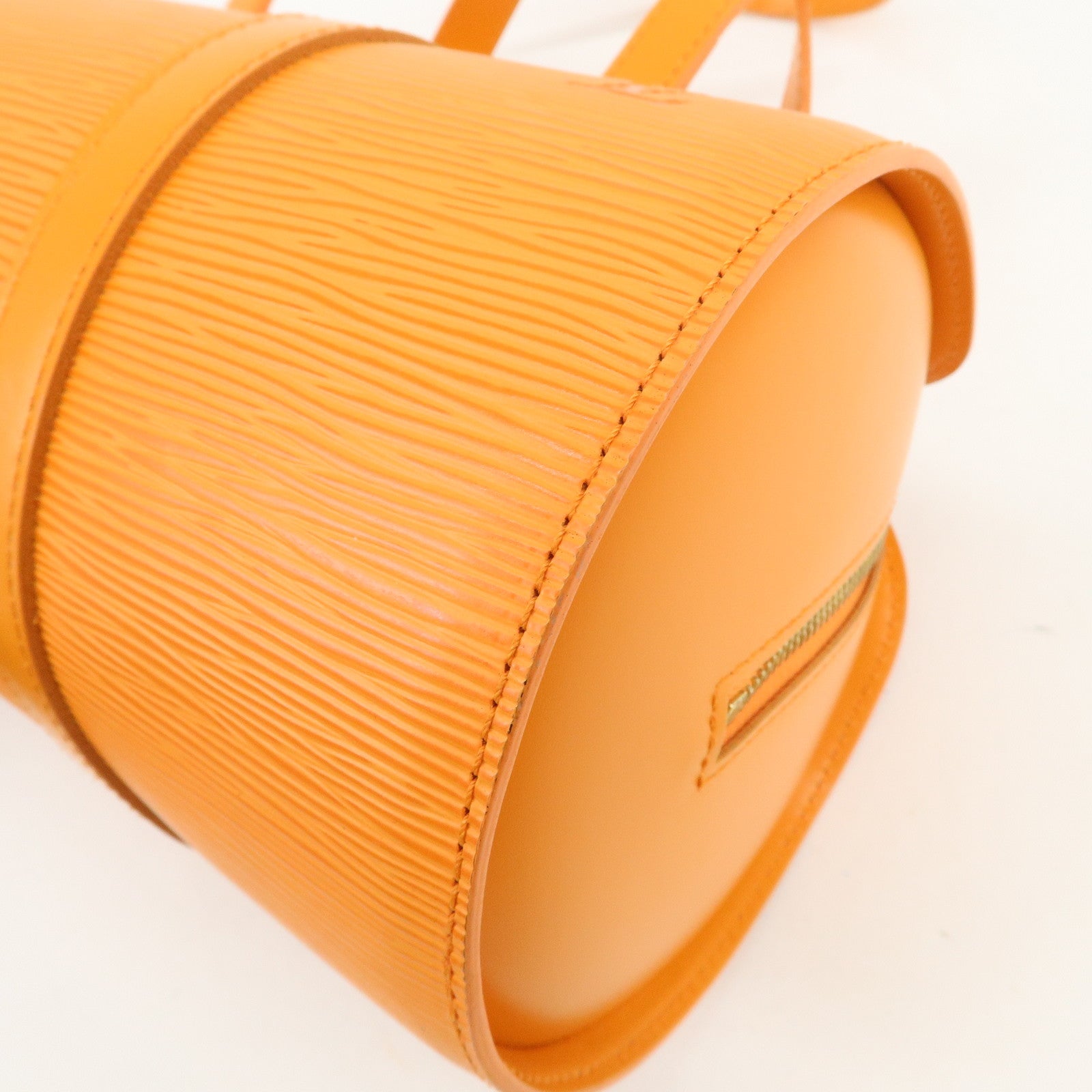 Louis Vuitton Epi Soufflot Hand Bag Mandarin Orange M5222H