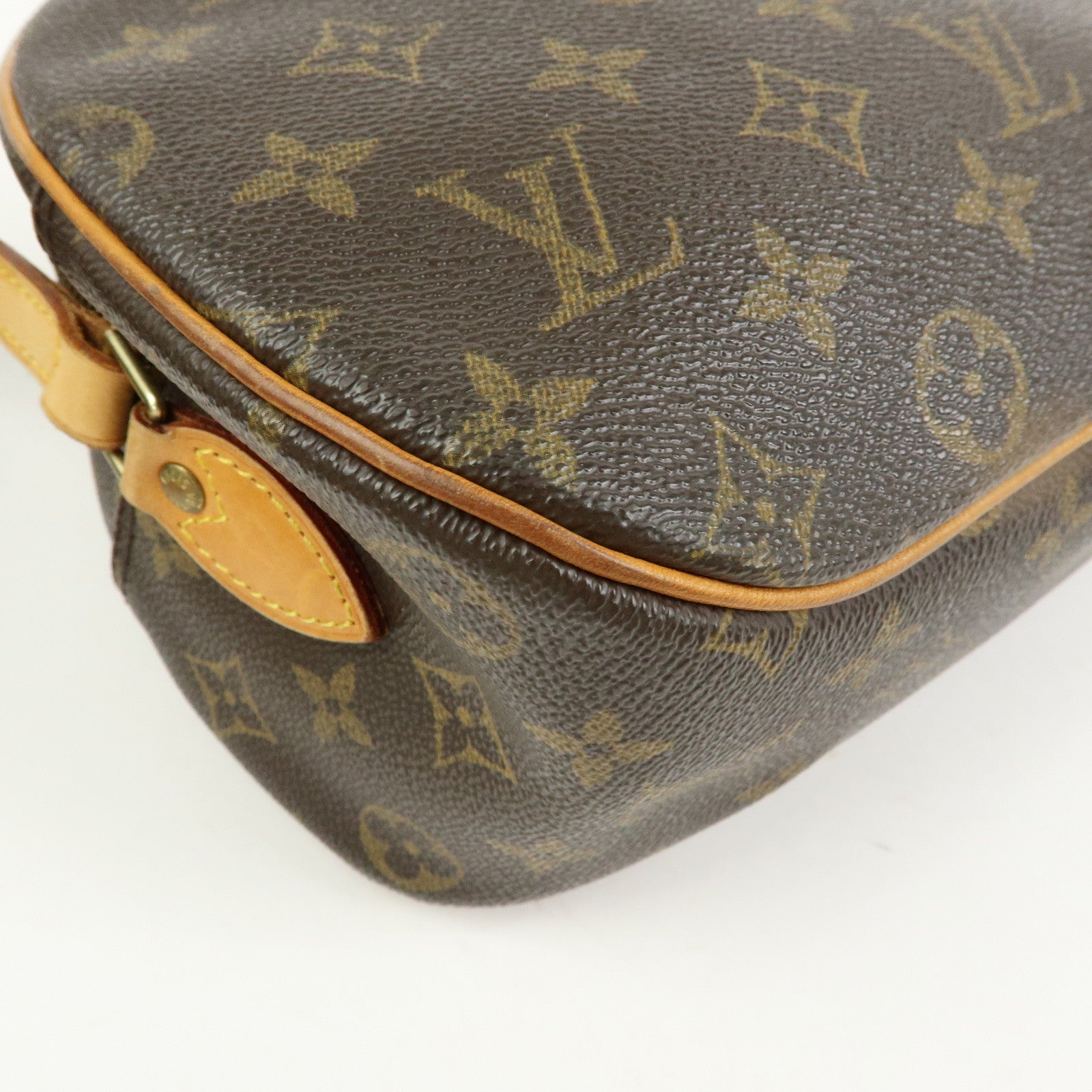 Louis Vuitton Monogram Blois Crossbody Shoulder Bag Brown M51221
