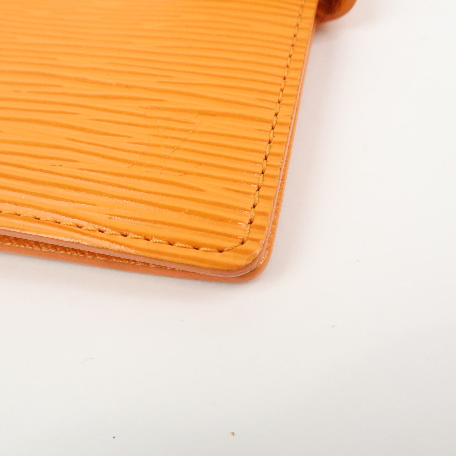 Louis Vuitton Epi Leather Agenda PM Planner Cover Mandarin R2005H