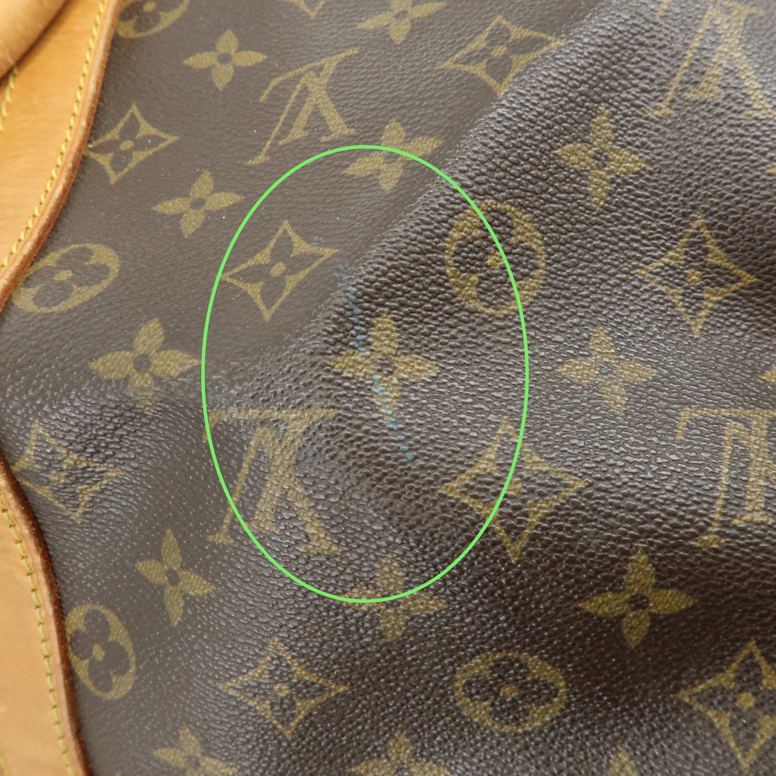 Louis Vuitton Monogram Keep All Bandouliere 45 Boston Bag M41418