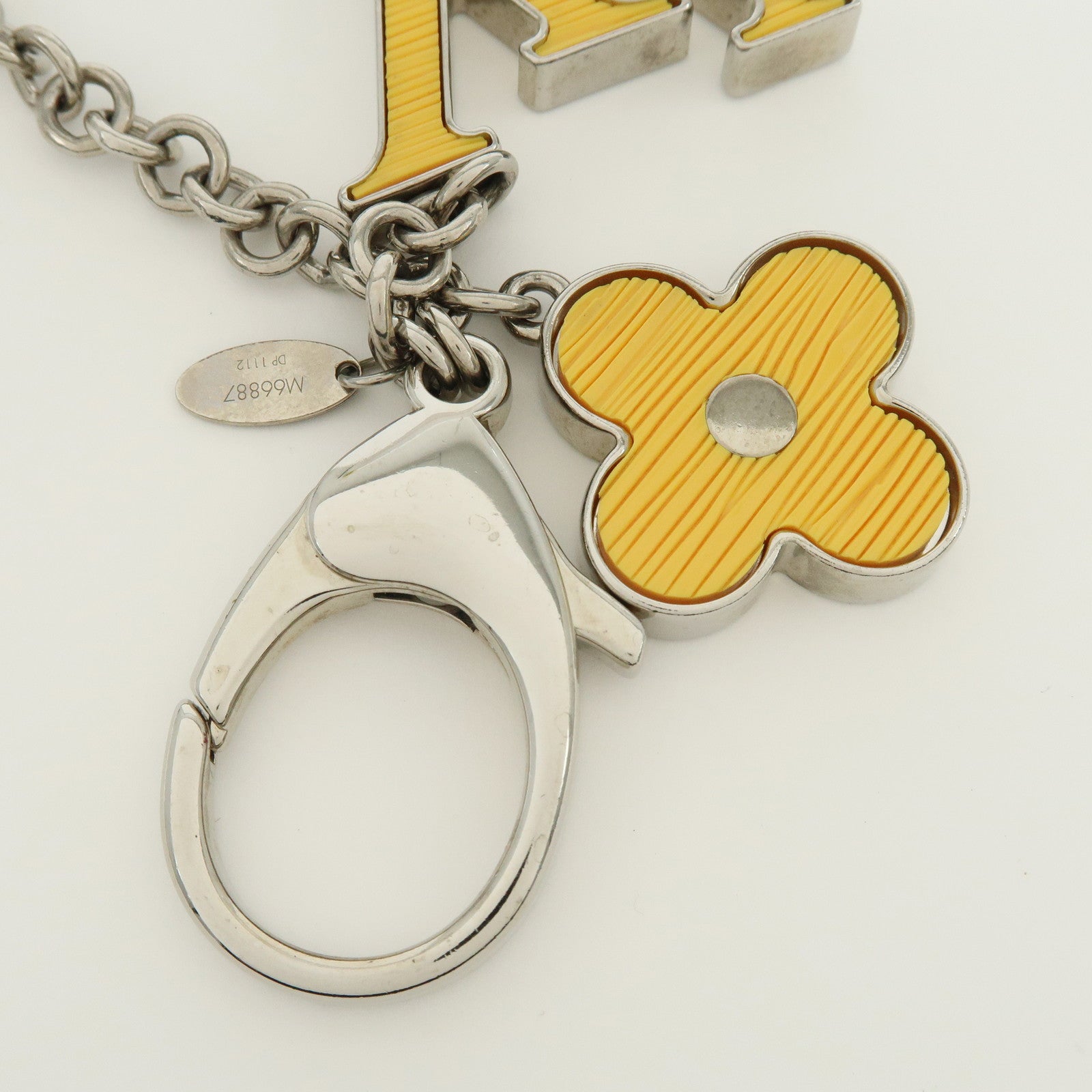 Louis Vuitton Bijou Sac Fleur de Epi Bag Charm Key Chain M66887