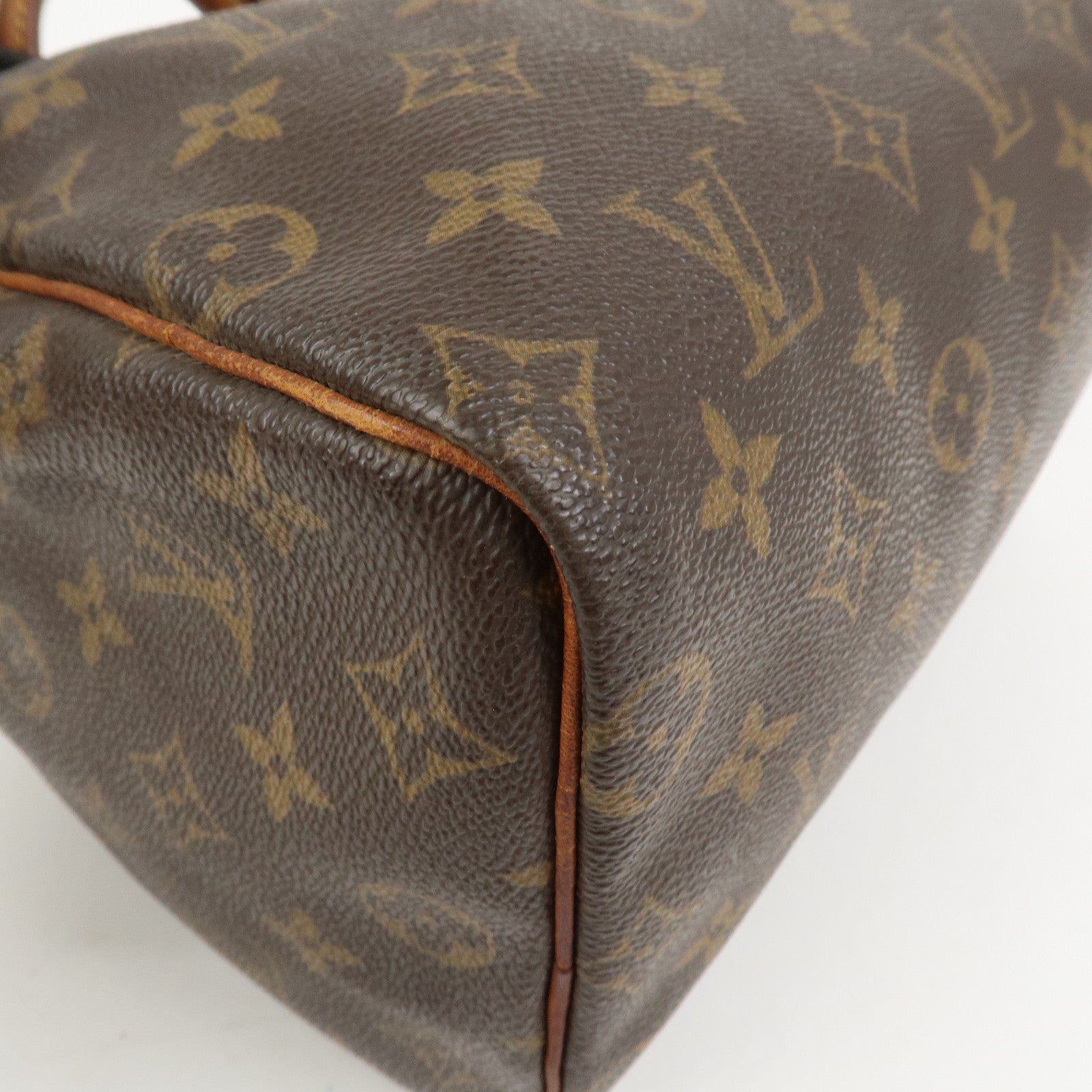 Louis Vuitton Monogram Speedy 25 Boston Bag Hand Bag Brown M41528
