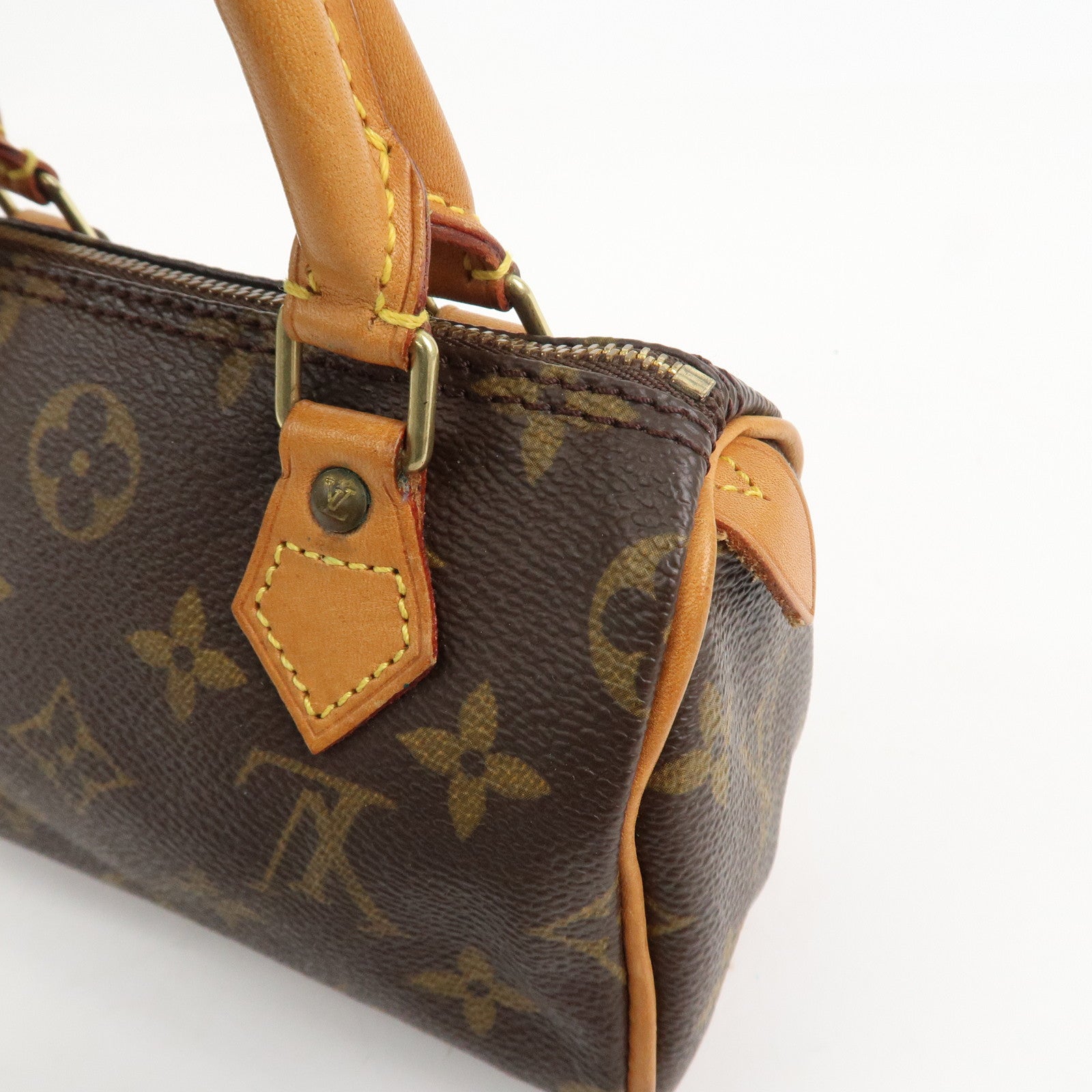 Louis Vuitton Monogram Mini Speedy Hand Bag M41534