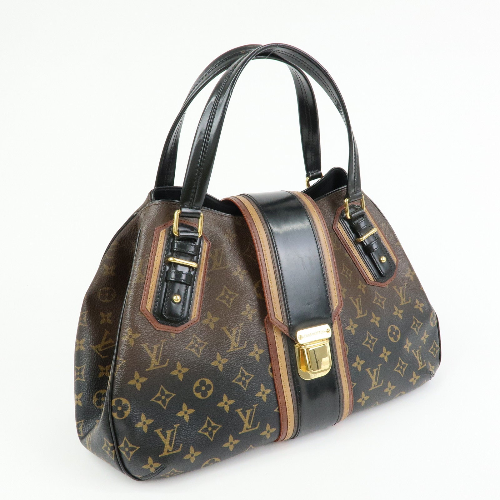 Louis Vuitton Monogram Mirage Griet Canvas Hand Bag Noir M95579