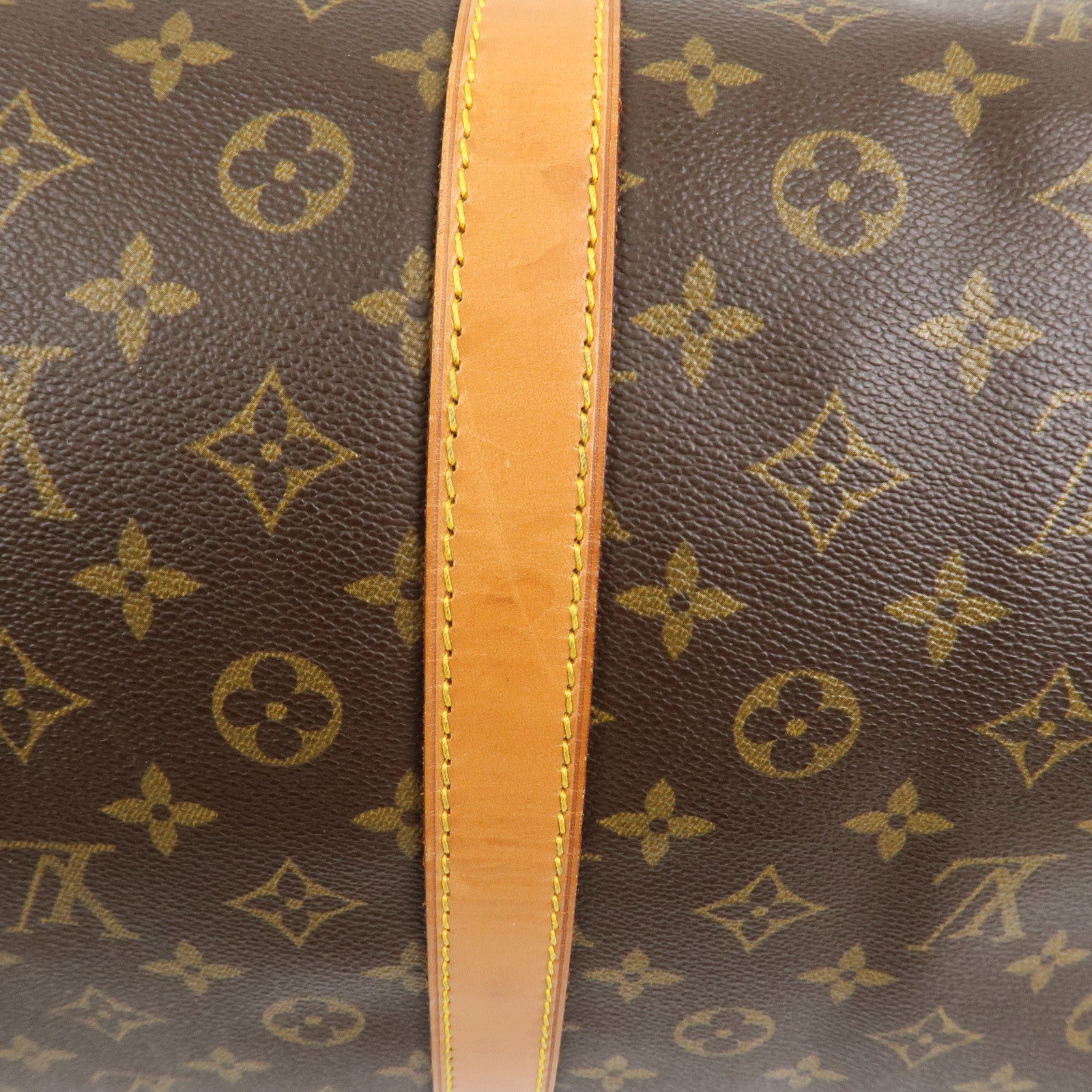 Louis Vuitton Monogram Keep All 60 Boston Bag Brown M41422