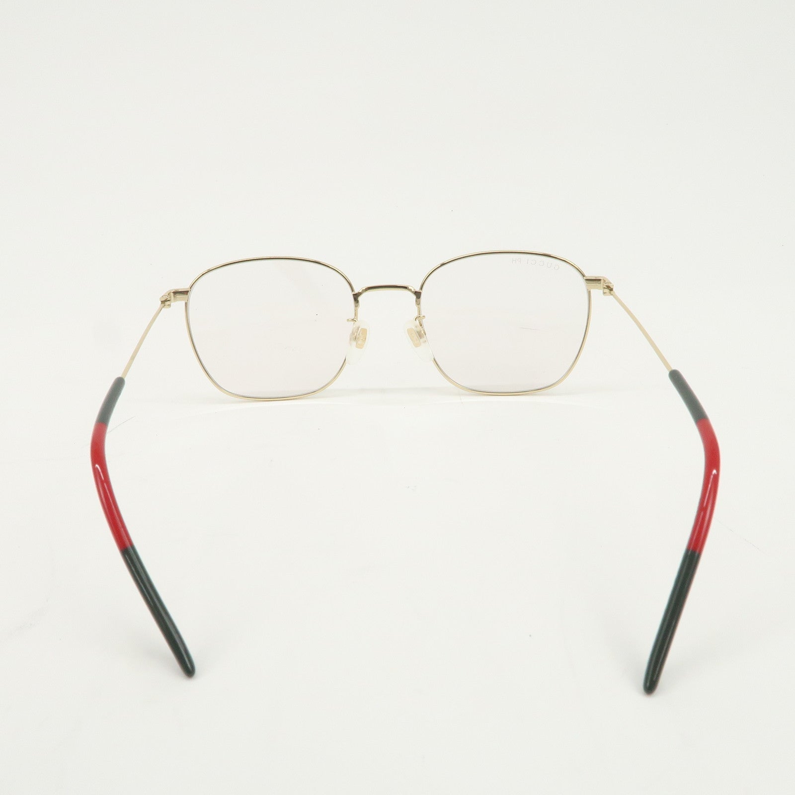 GUCCI Sherry Plastic Metal Glasses Gold GG0681S 001 54□20-150 L