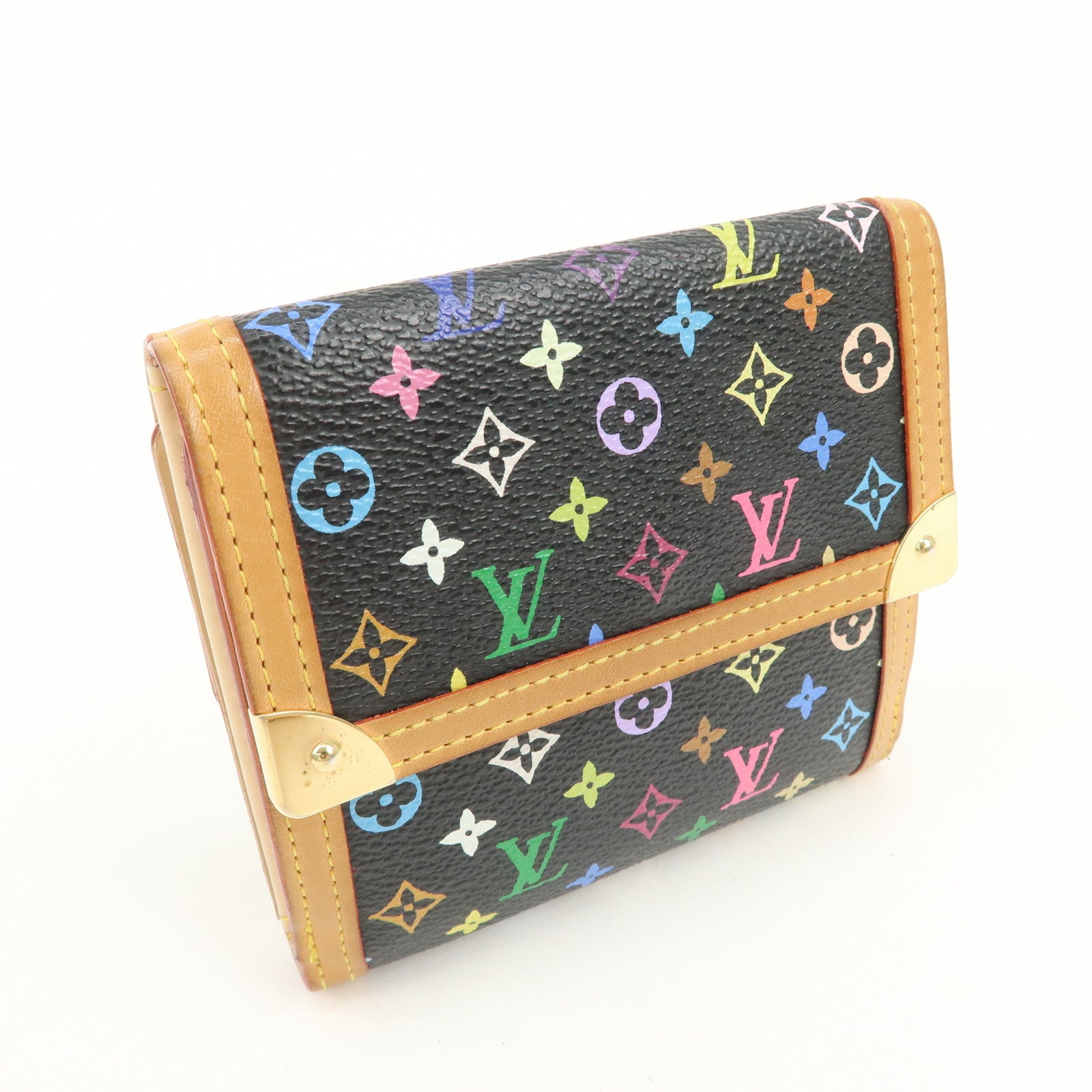 Louis Vuitton Monogram Porte Monnaie Billets Carte Credit M92984 Used