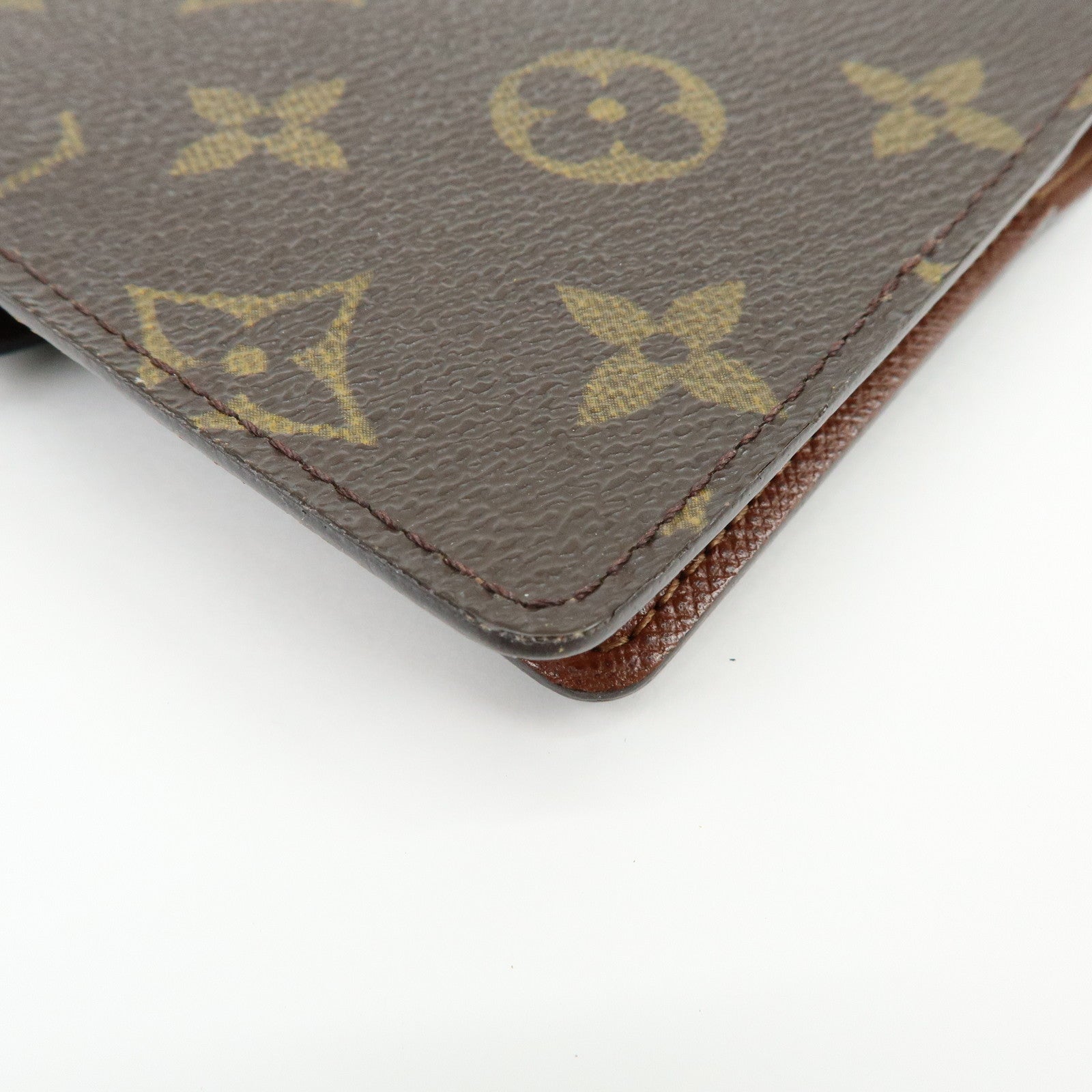 Louis Vuitton Monogram Agenda PM Planner Cover Brown R20005