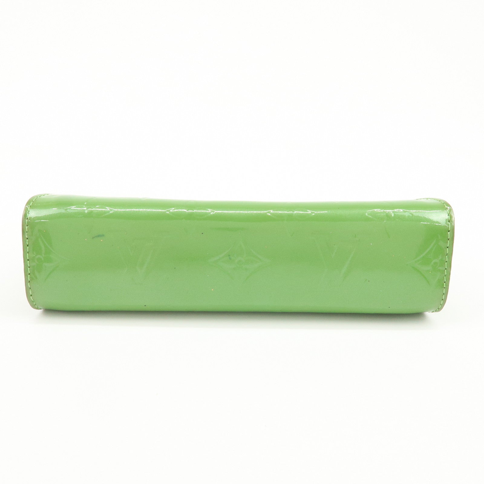 Louis Vuitton Monogram Vernis Trousse Cosmetic Pouch Green M93649