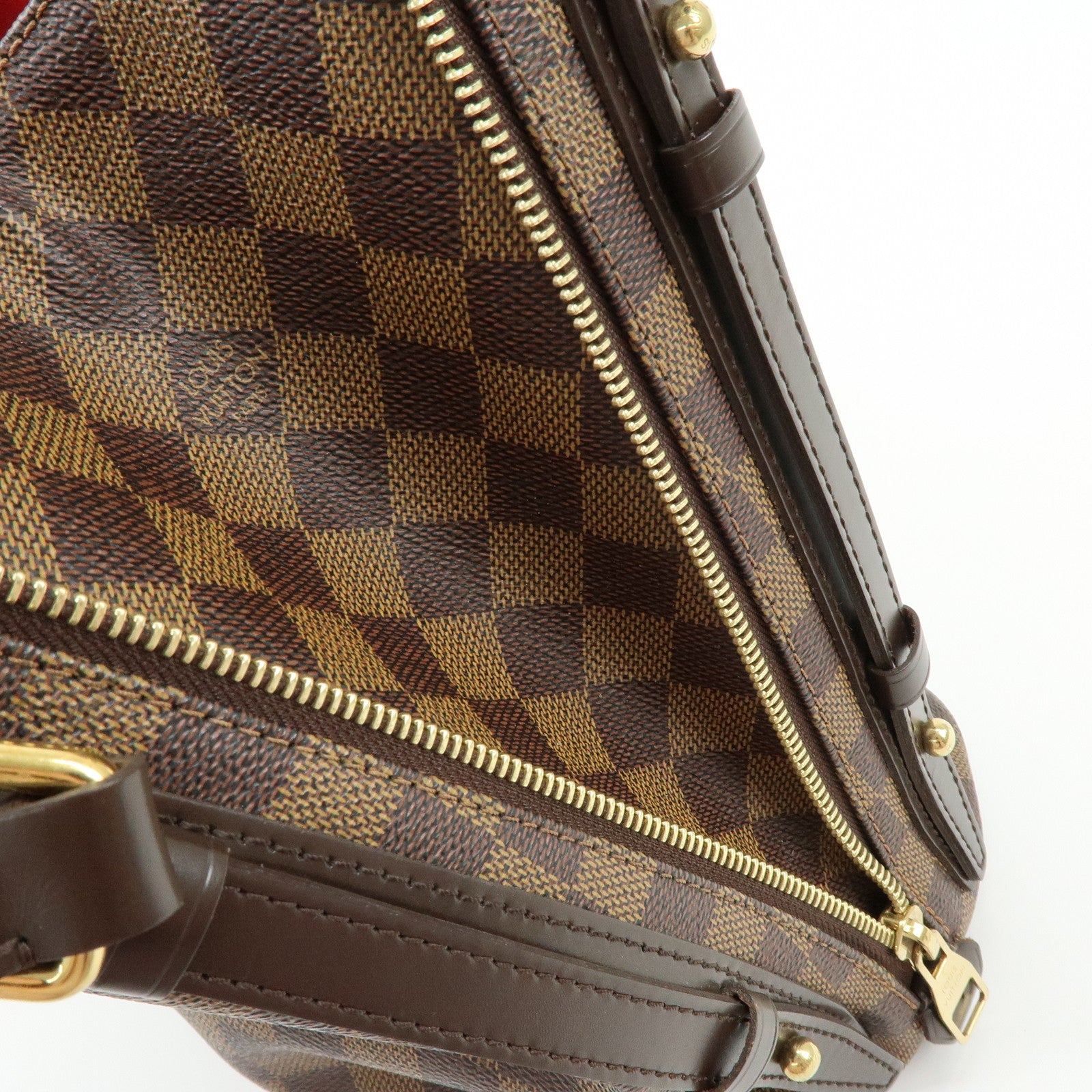 Louis Vuitton Damier Ebene Cabas Rivington Shoulder Bag N41108