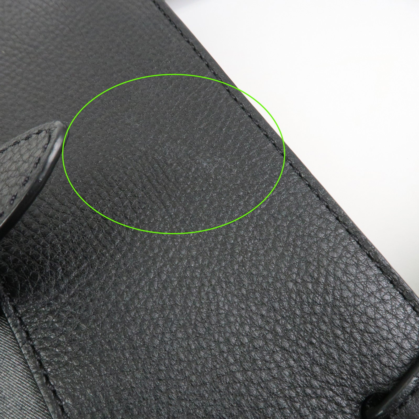 BURBERRY Logo Leather Canvas Tote Bag Black Grey