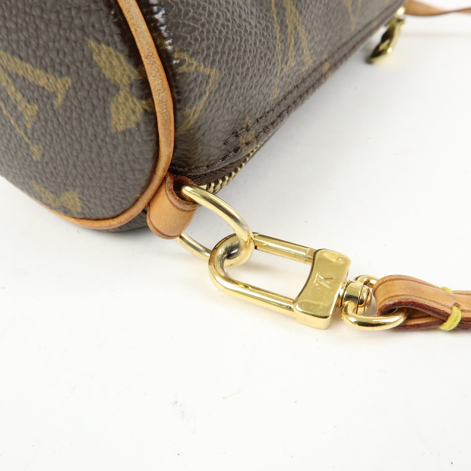 Louis Vuitton Mini Pouch for Papillon Bag Brown
