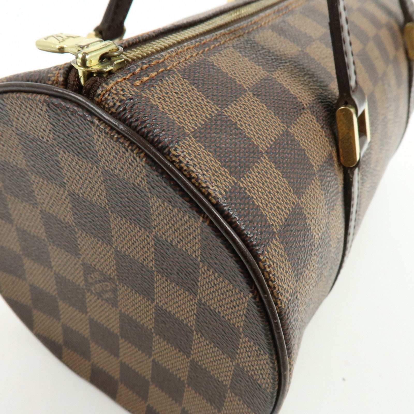 Louis Vuitton Damier Ebene Papillon 30 Hand Bag Brown N51303