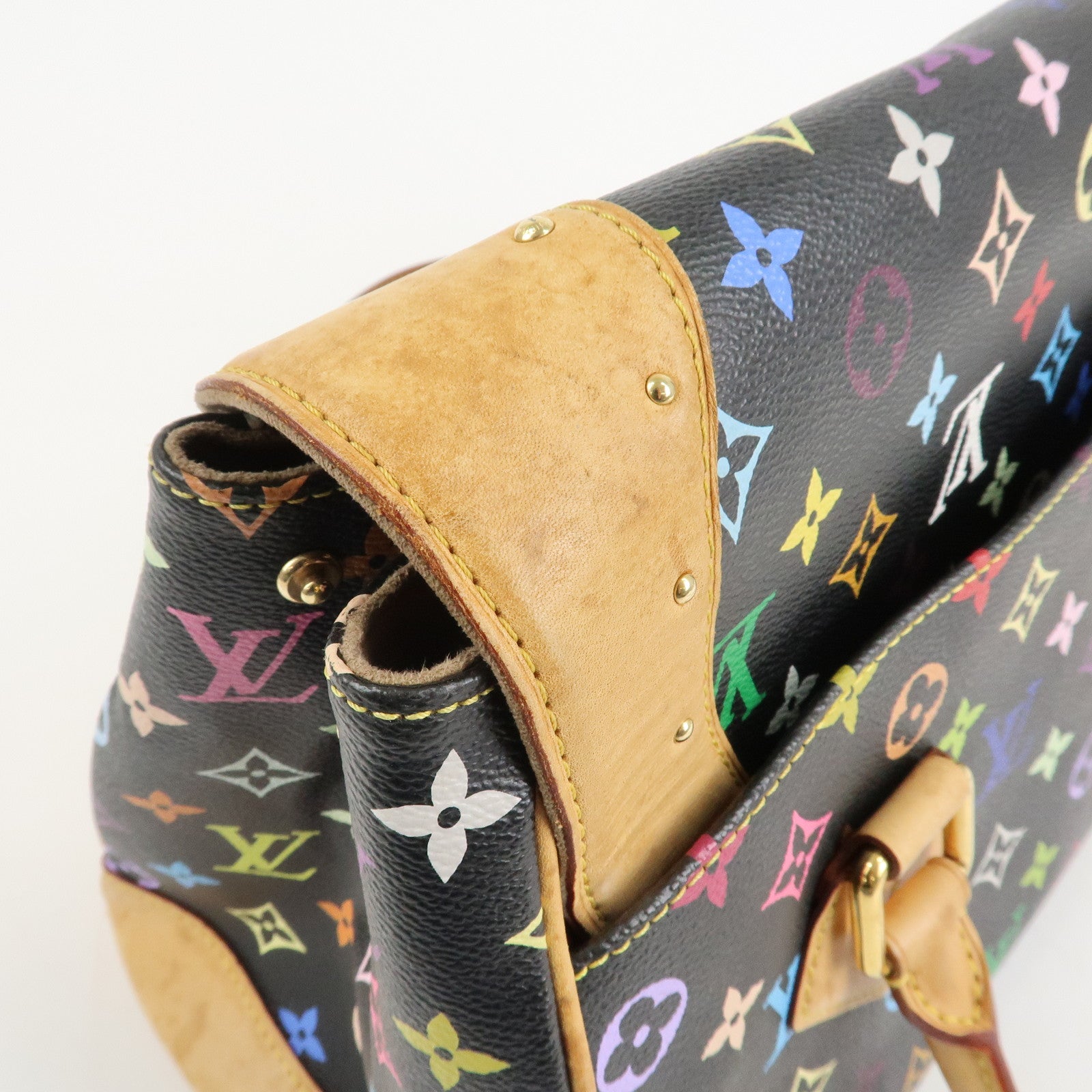 Louis Vuitton Monogram Beverly GM Shoulder Bag Noir M40202 Used