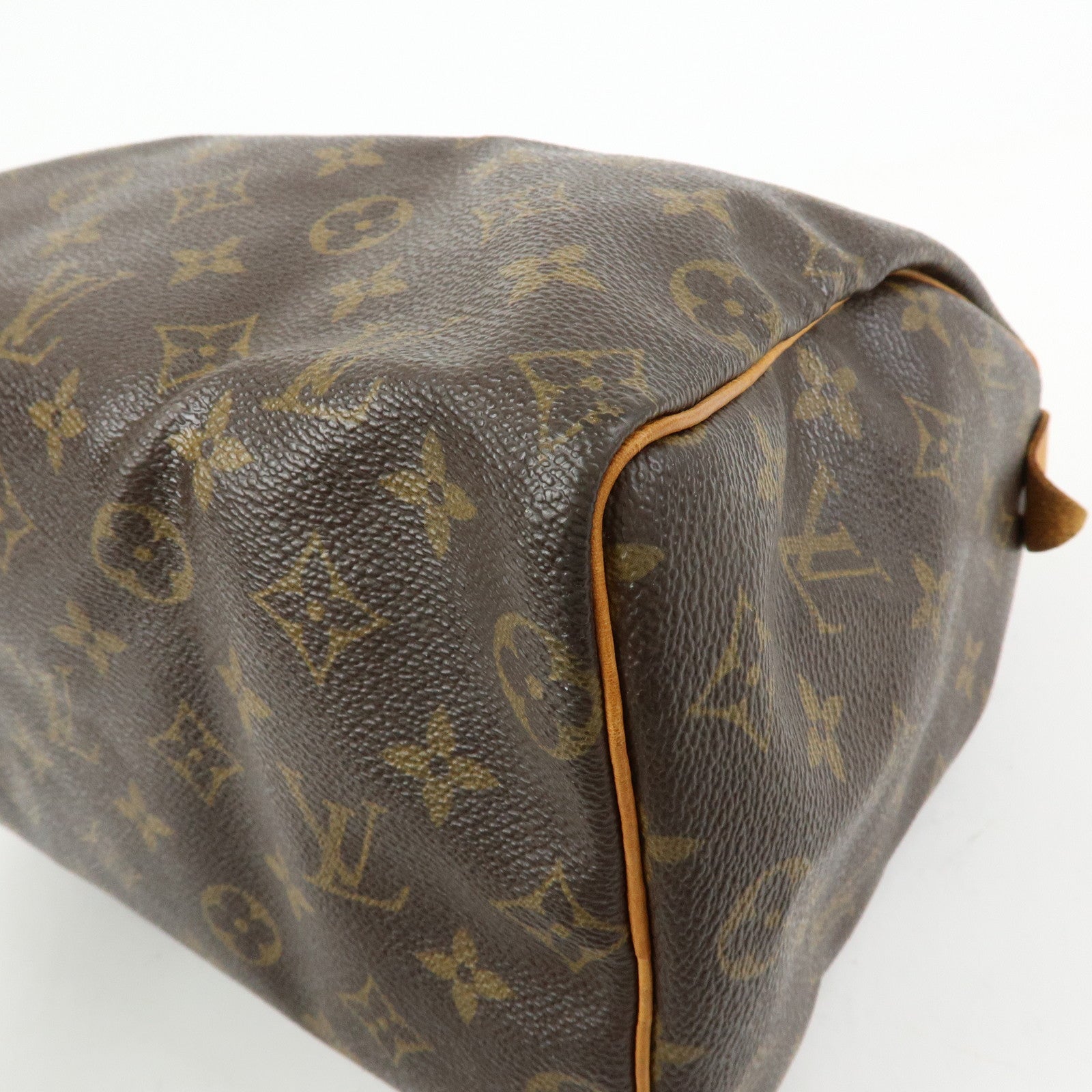Louis Vuitton Monogram Speedy 25 Boston Bag Hand Bag Brown M41528