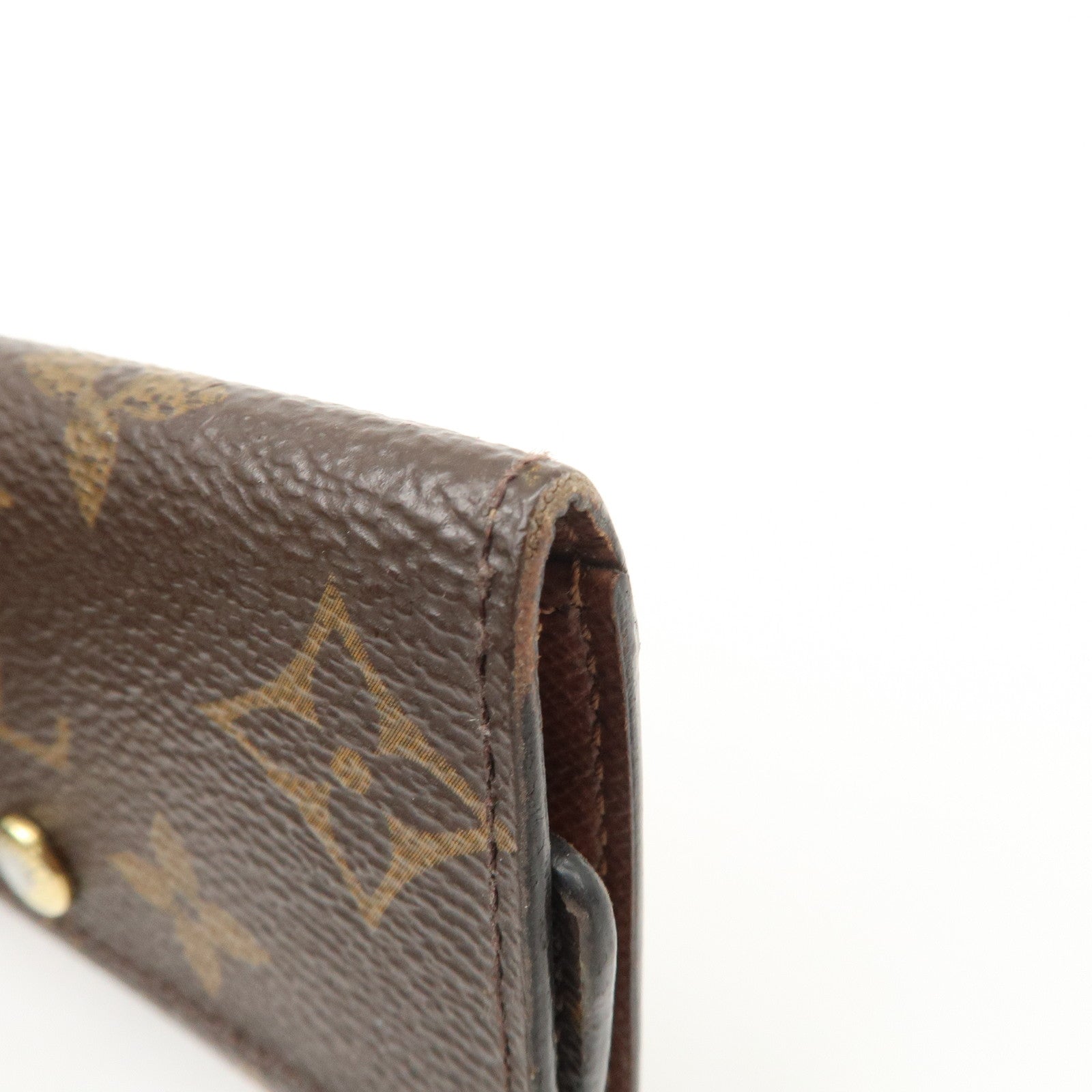 Louis Vuitton Monogram Set of 2 Multicles 6 Key Case Brown M62630 Used