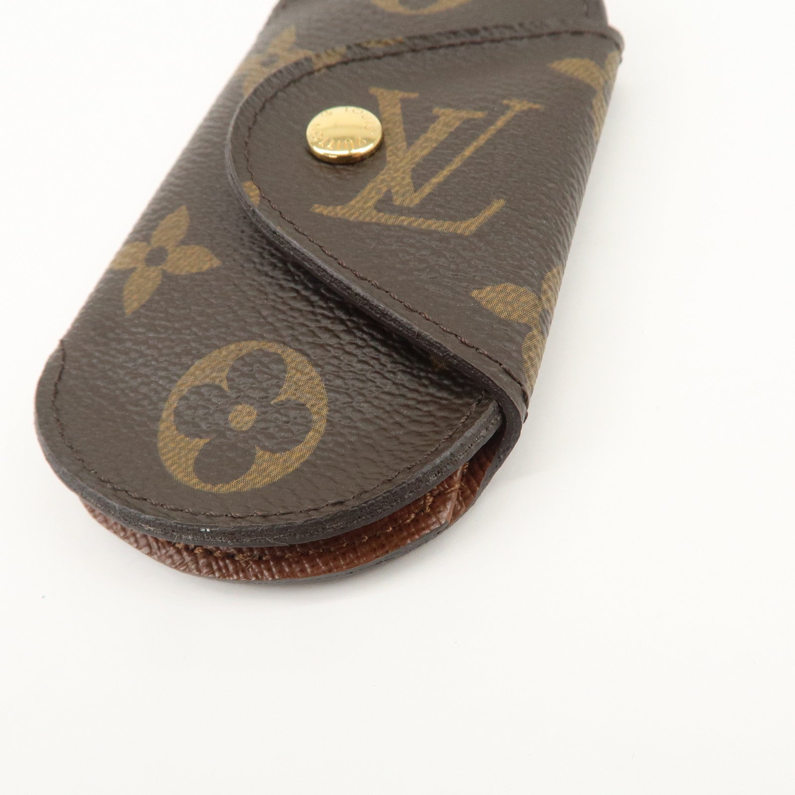 Louis Vuitton Monogram Multicles Rond PM Key Case Brown M60115