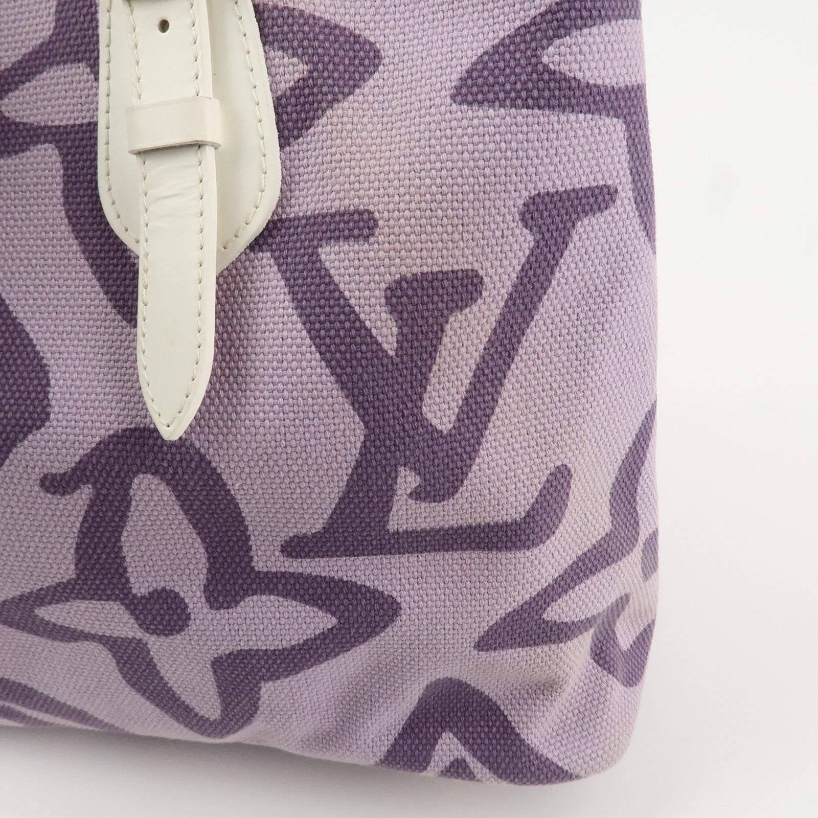 Louis Vuitton Cruise Line Canvas Tahitienne PM Tote Bag M95680 Used