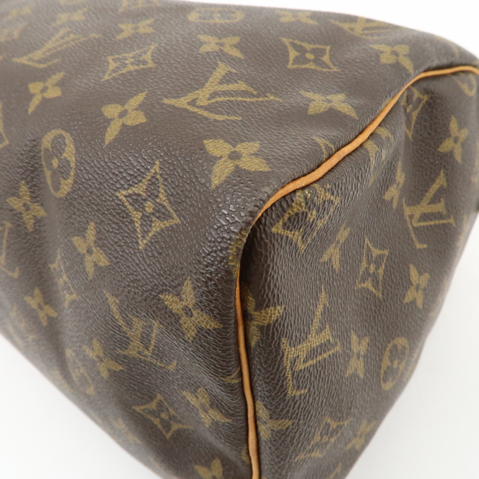 Louis Vuitton Monogram Speedy 30 Boston Bag Hand Bag Brown M41526