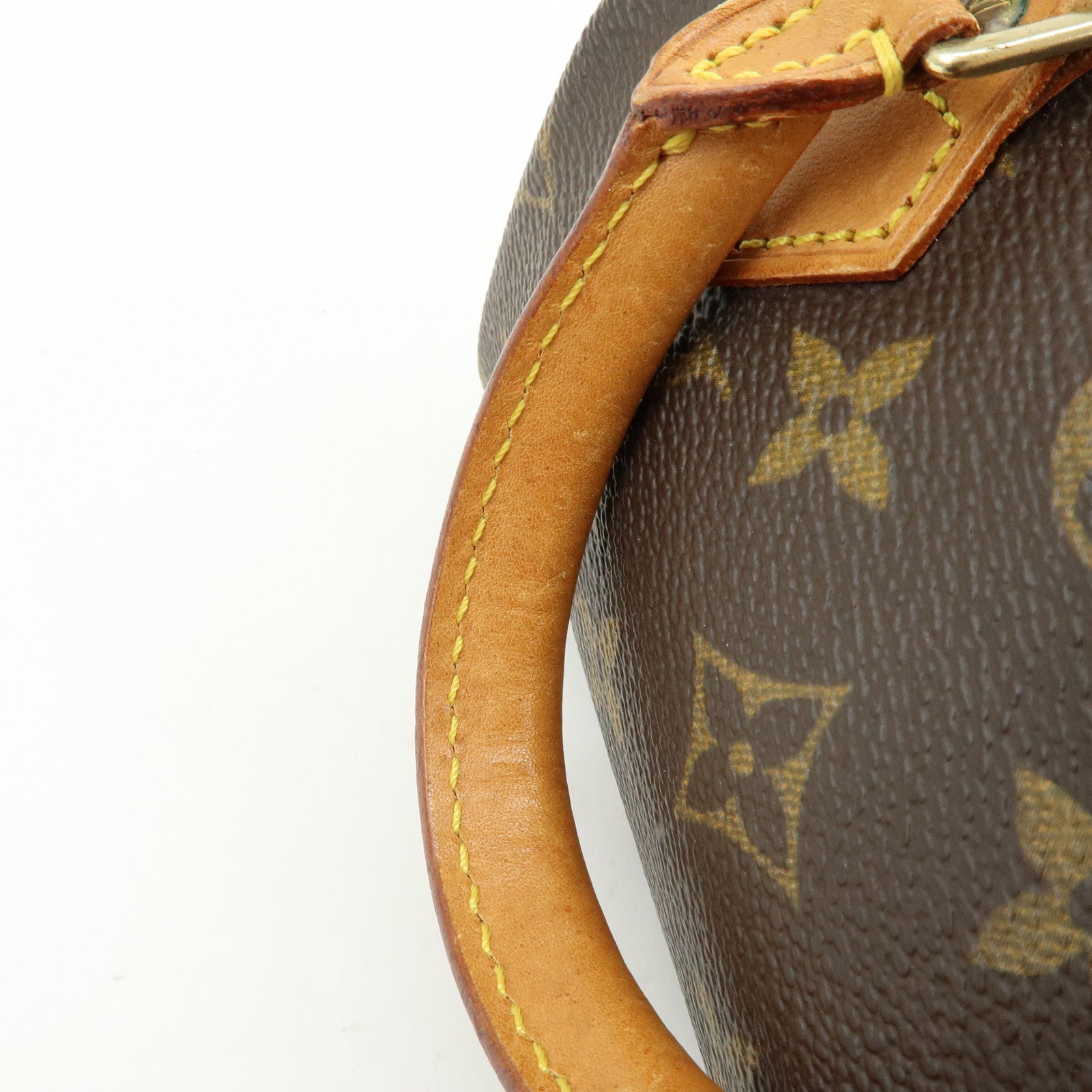 Louis Vuitton Monogram Mini Speedy Hand Bag Brown M41534