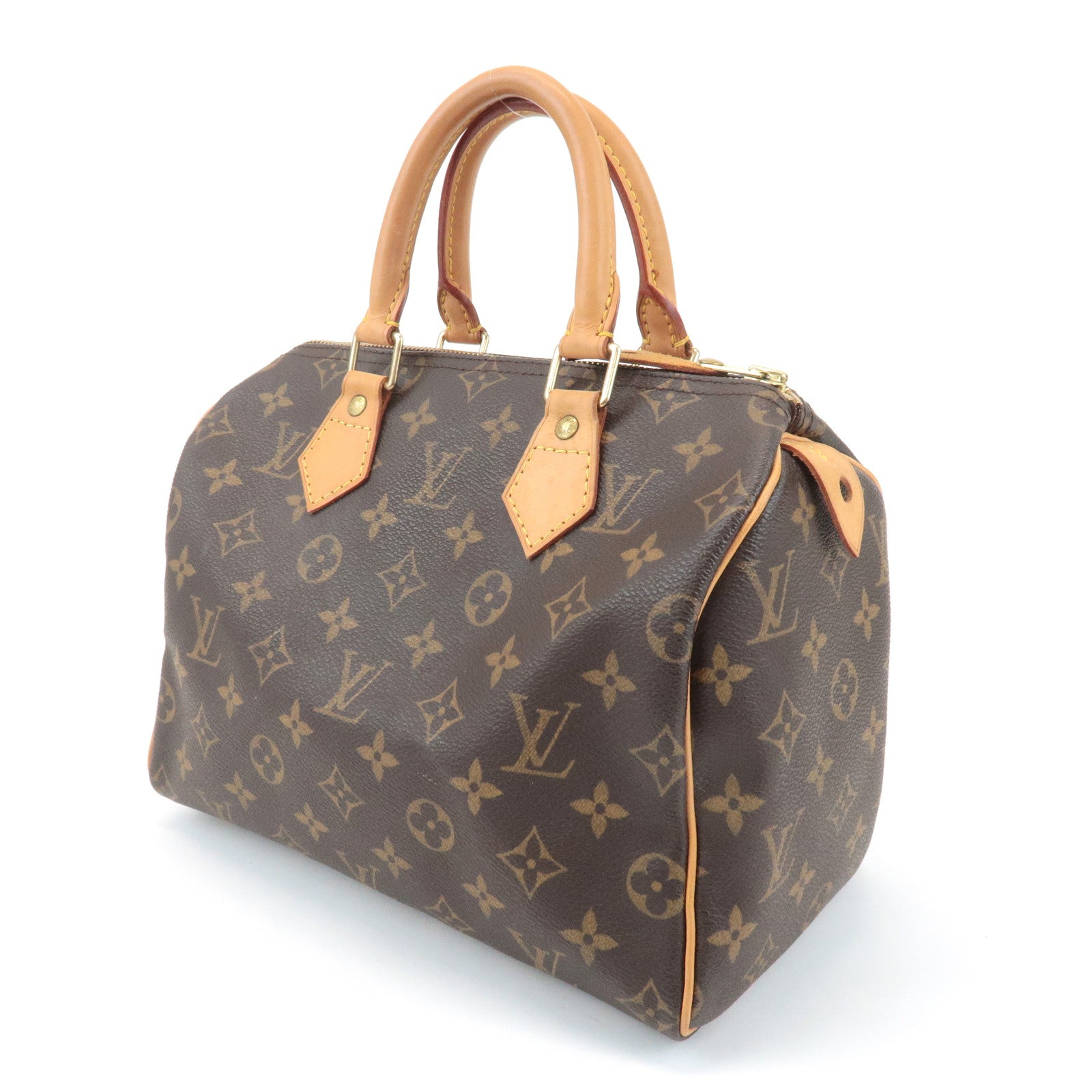 Louis Vuitton Monogram Speedy 25 Hand Bag Boston Bag M41528