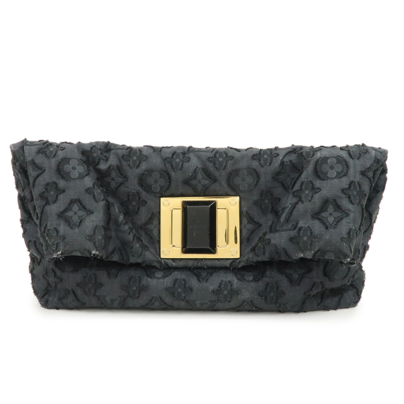 Louis Vuitton Monogram Silk Pochette Altair Clutch Bag M94268