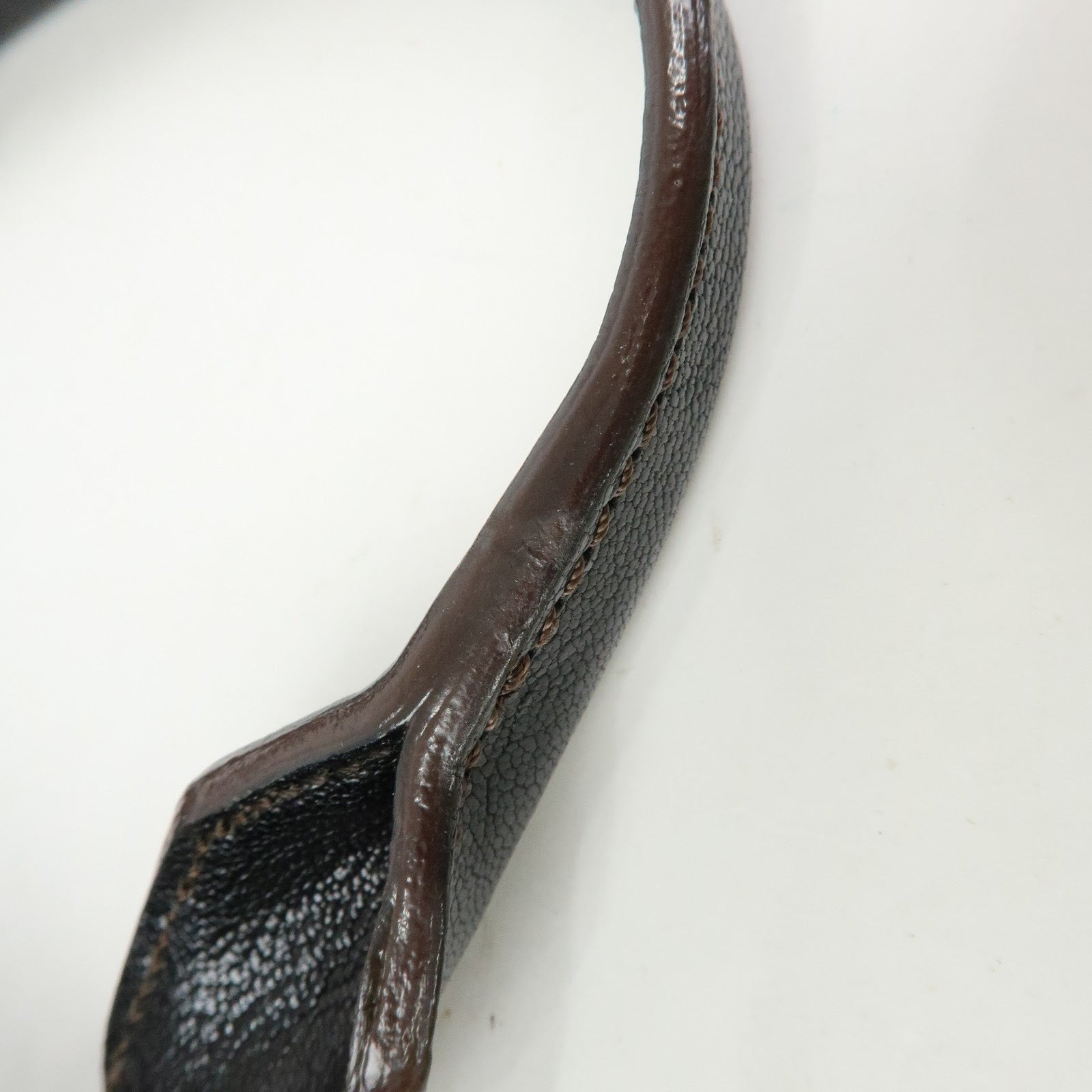 Cartier Marcello de Cartier Leather Hand Bag Tote Bag Black