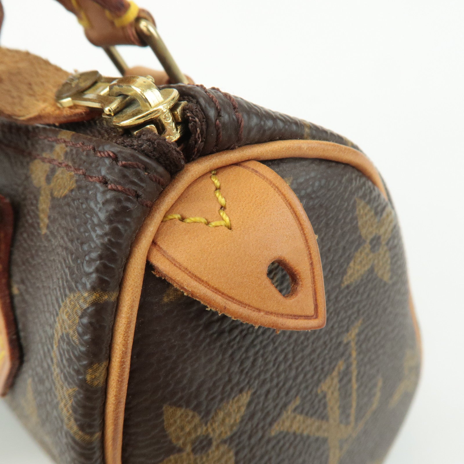 Louis Vuitton Monogram Mini Speedy Hand Bag M41534 Used