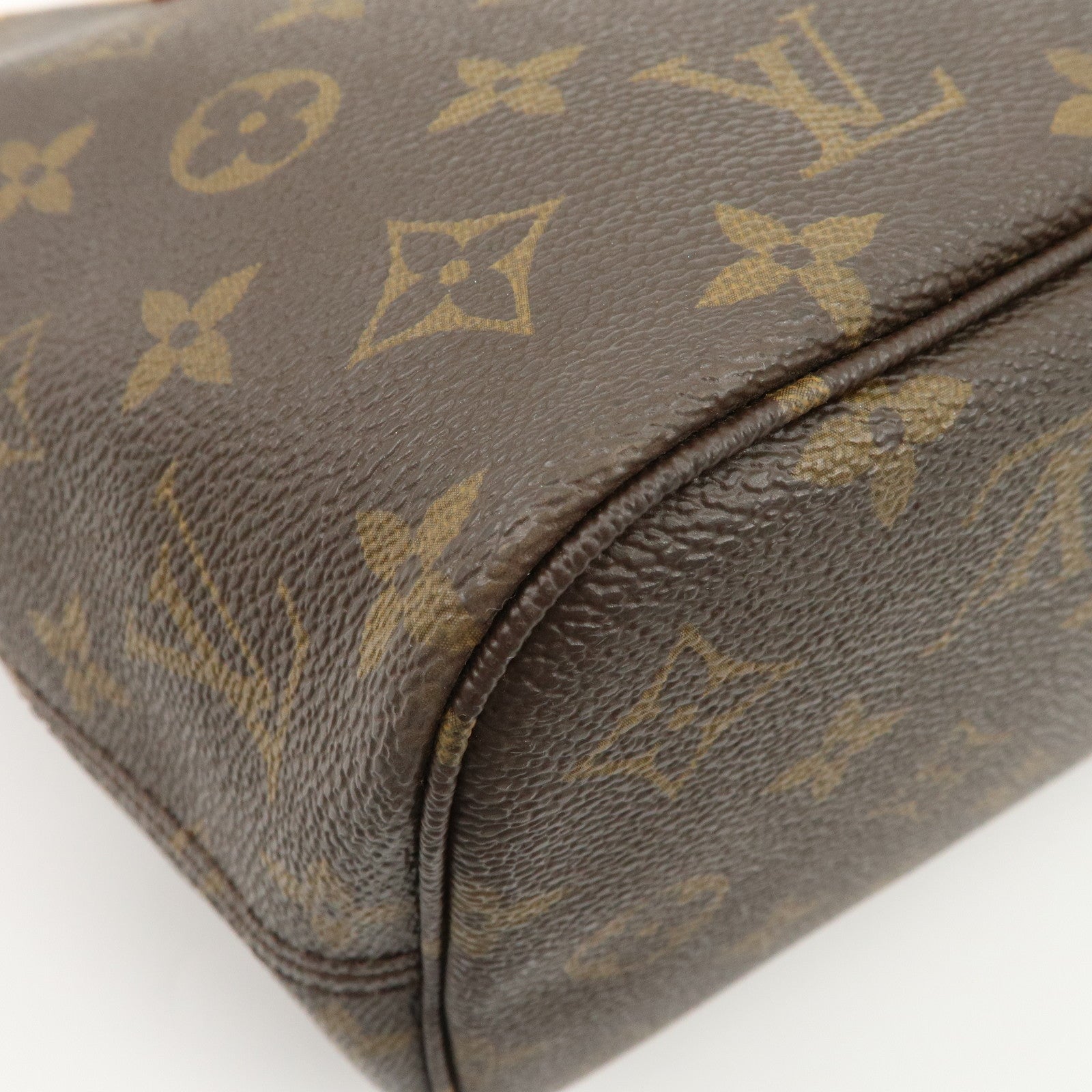 Louis Vuitton Monogram Neverfull PM Tote Bag Brown M40155