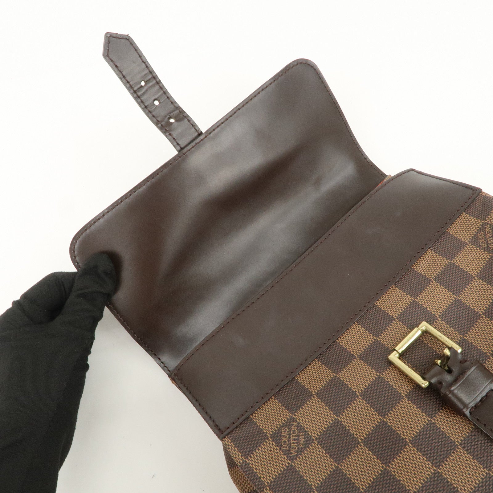 Louis Vuitton Damier Canvas Soho Backpack Ruck Sac Brown N51132