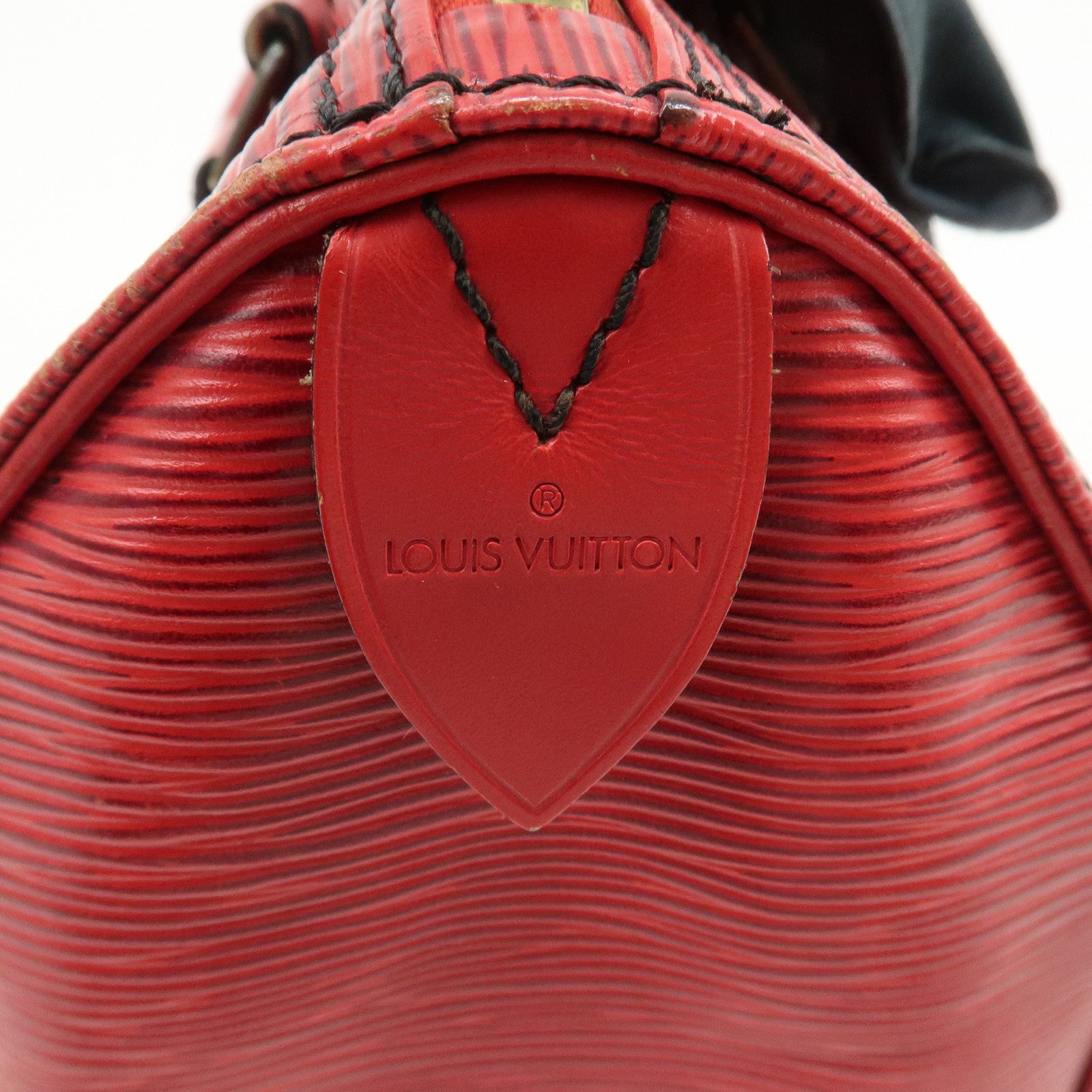 Louis Vuitton Epi Speedy 25 Hand Boston Bag Castilian Red M43017