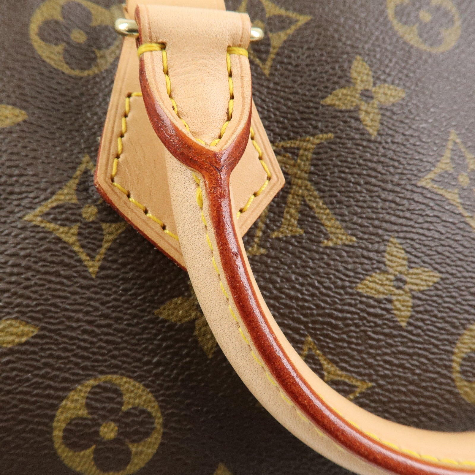 Louis Vuitton Monogram Speedy 30 Boston Bag Hand Bag Brown M41526