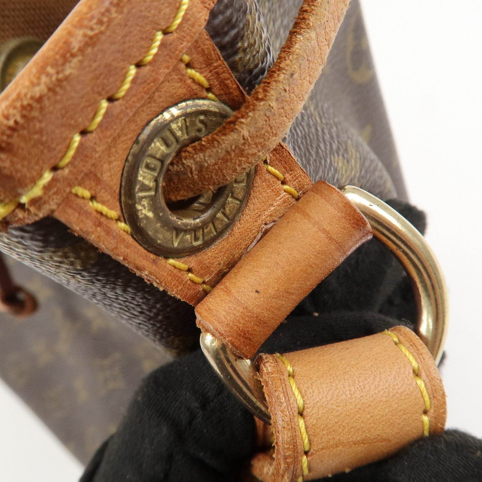 Louis Vuitton Monogram Petit Noe Shoulder Bag Brown M42226