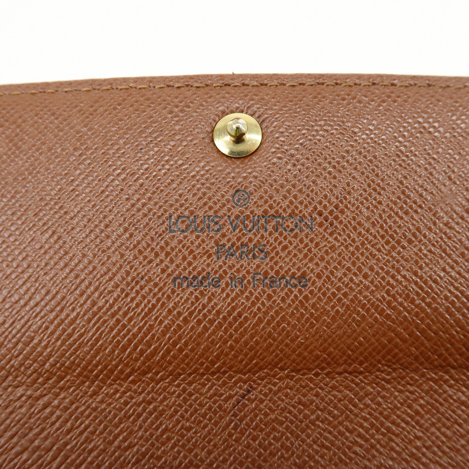 Louis Vuitton Monogram Porte Monnaie Credit Long Wallet M61726