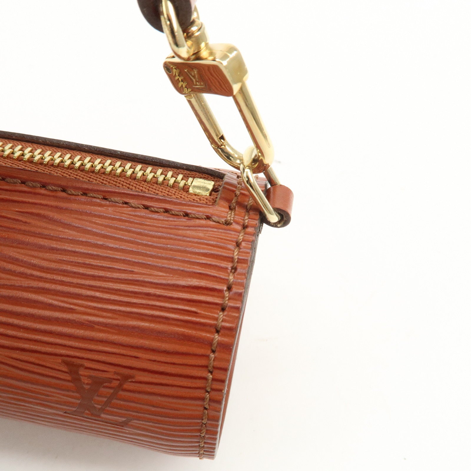 Louis Vuitton Epi Leather Mini Pouch For Soufflot Hand Bag