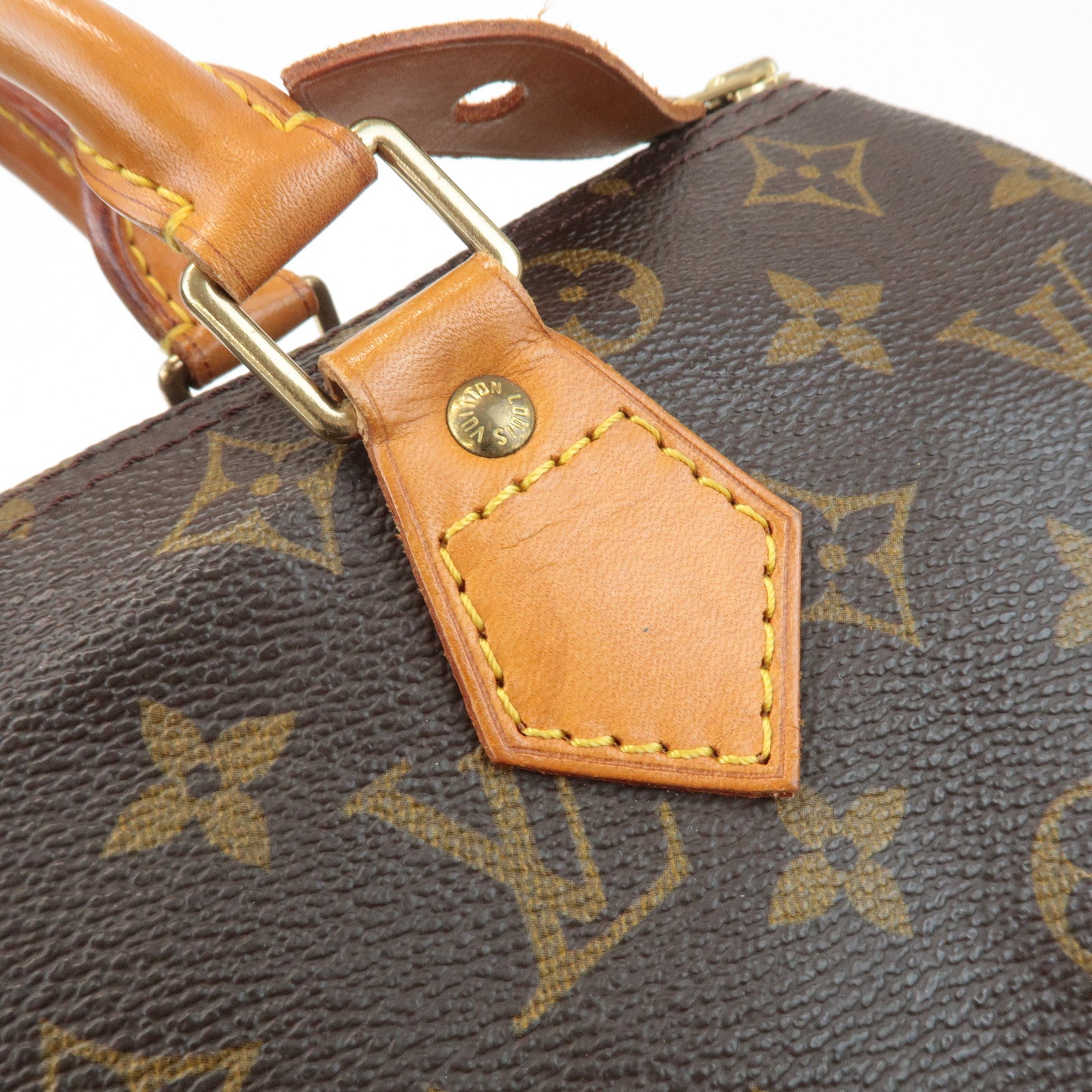 Louis Vuitton Monogram Speedy 30 Boston Bag Hand Bag Brown M41526