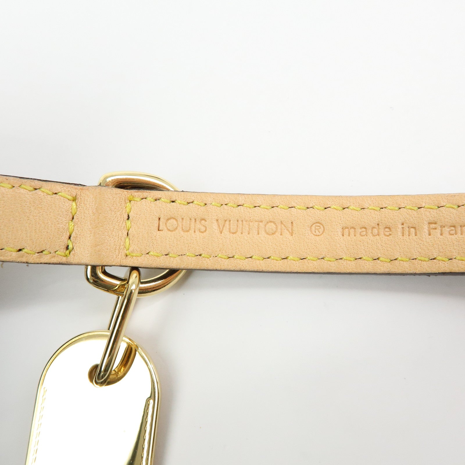 LOUIS VUITTON Monogram Canvas Collier Baxter Dog Collar M58073