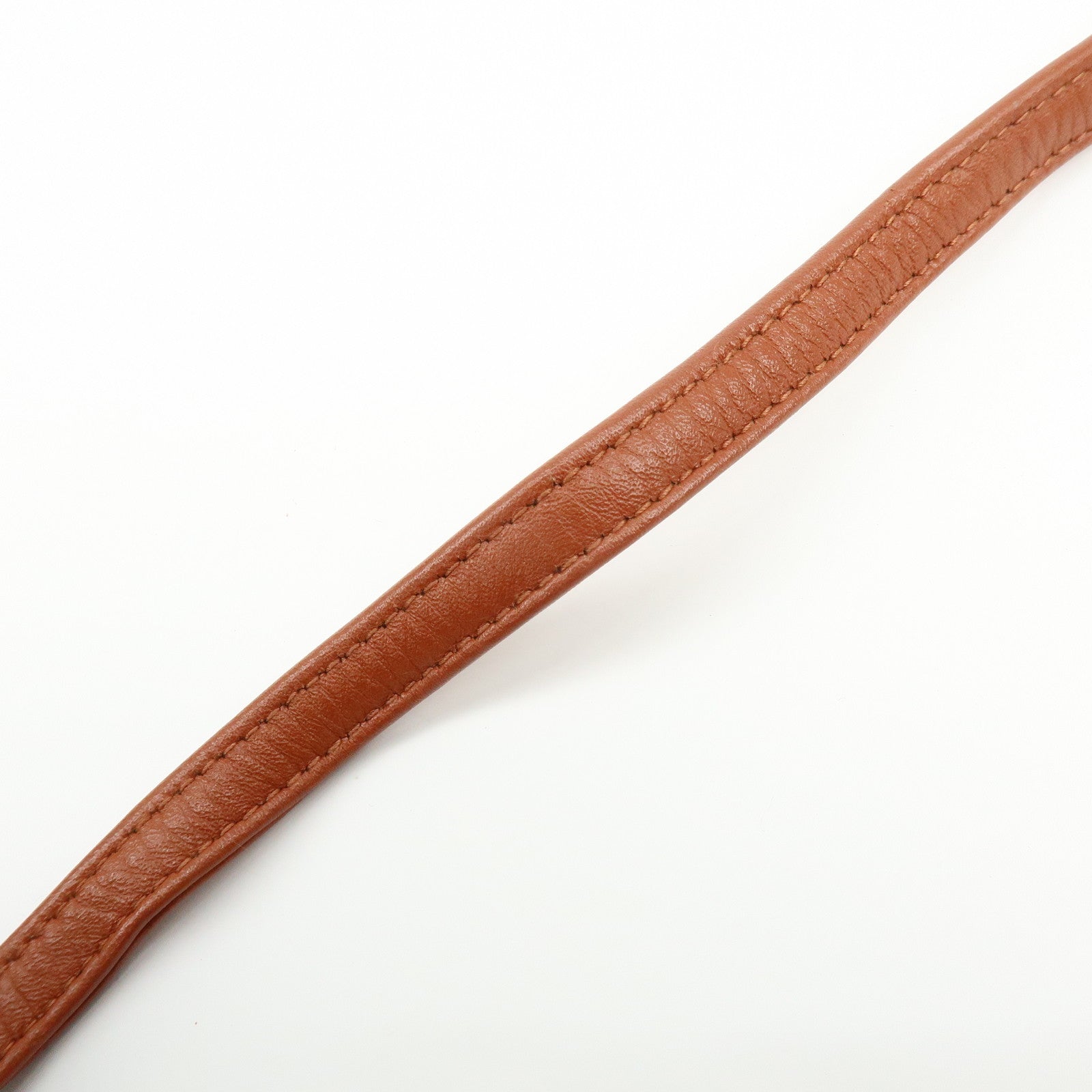 MCM Visetos Logogram Leather Shoulder Bag Crossbody Bag Brown