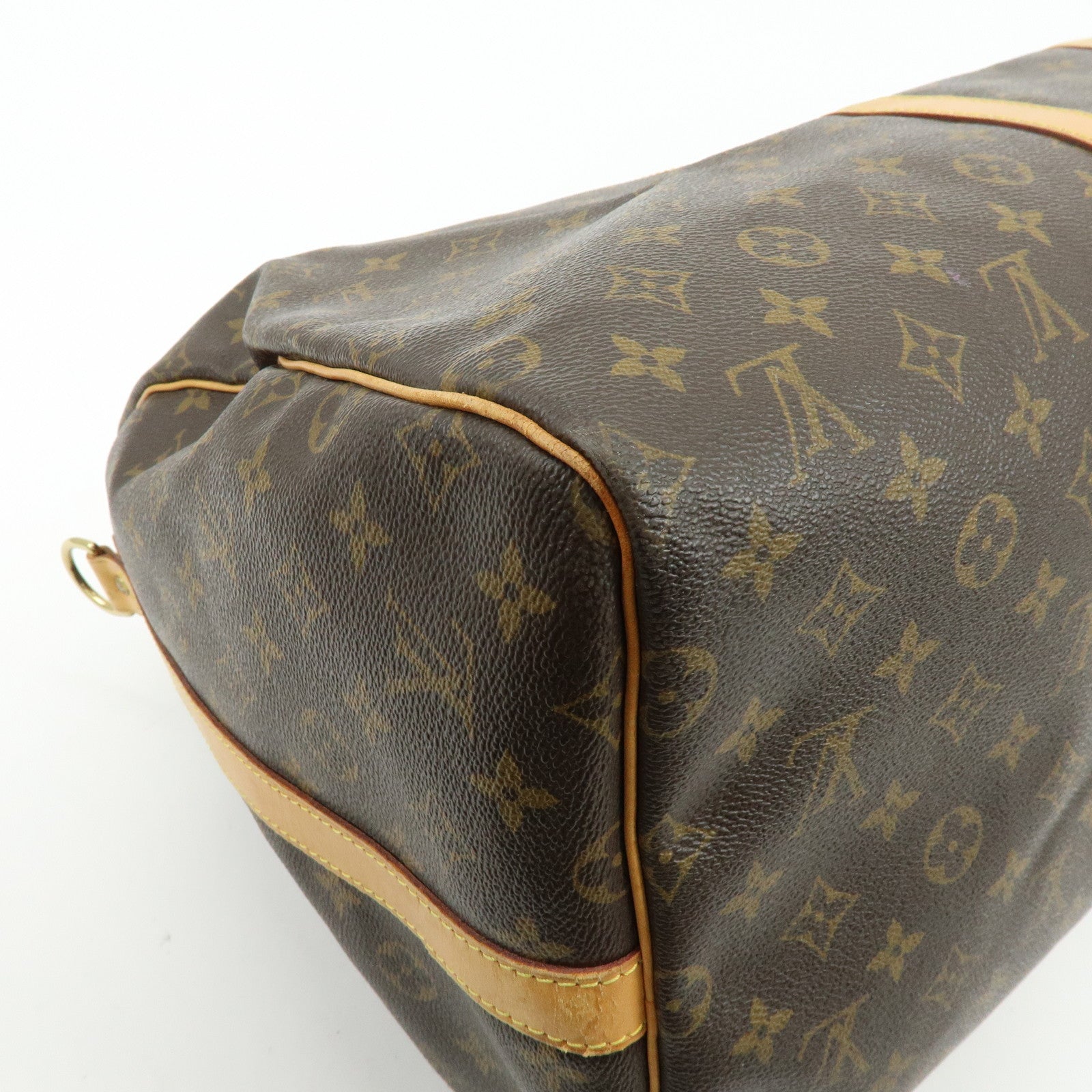Louis Vuitton Monogram Keep All Bandouliere 50 Boston Bag M41416
