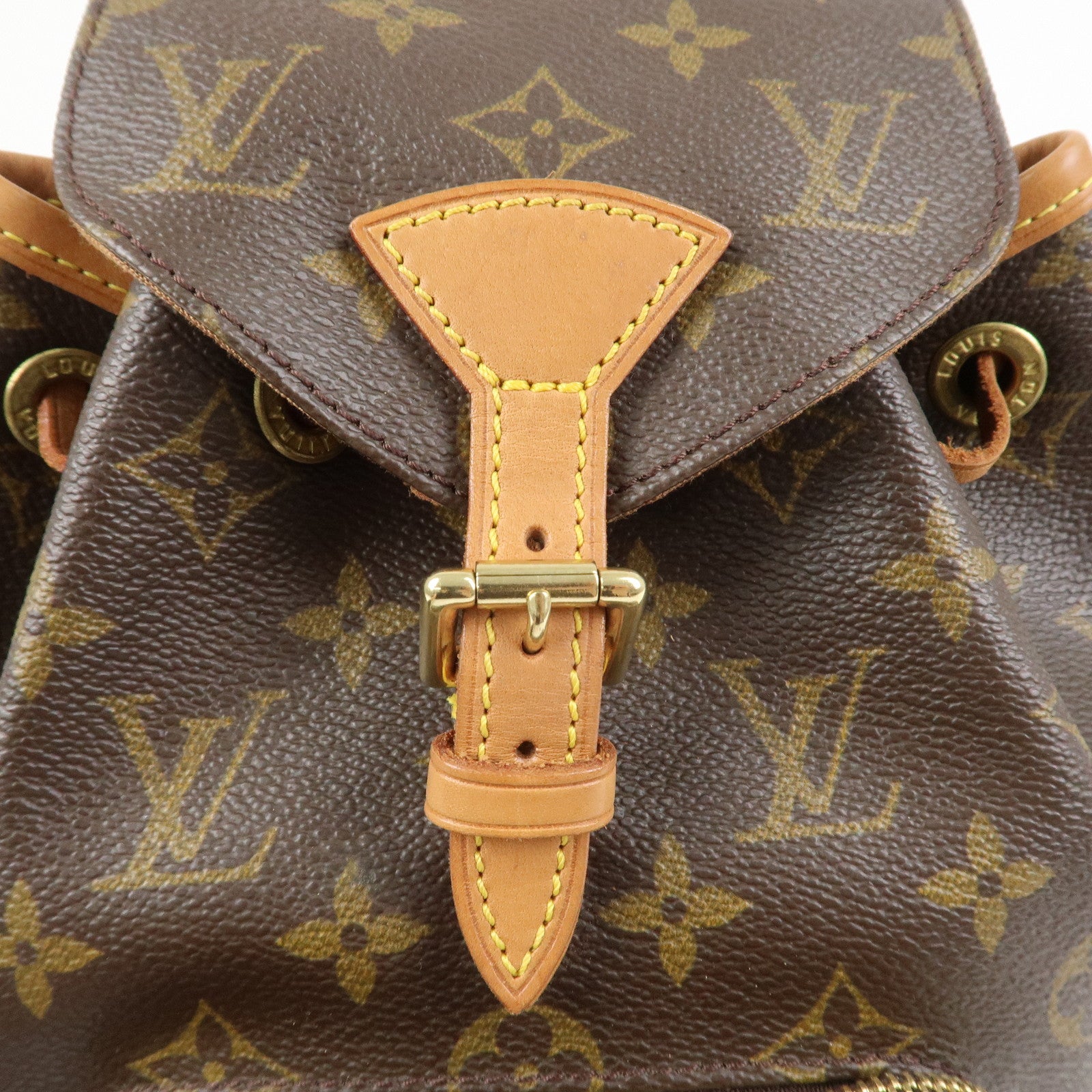 Louis Vuitton Monogram Canvas Mini Montsouris Backpack Brown M51137