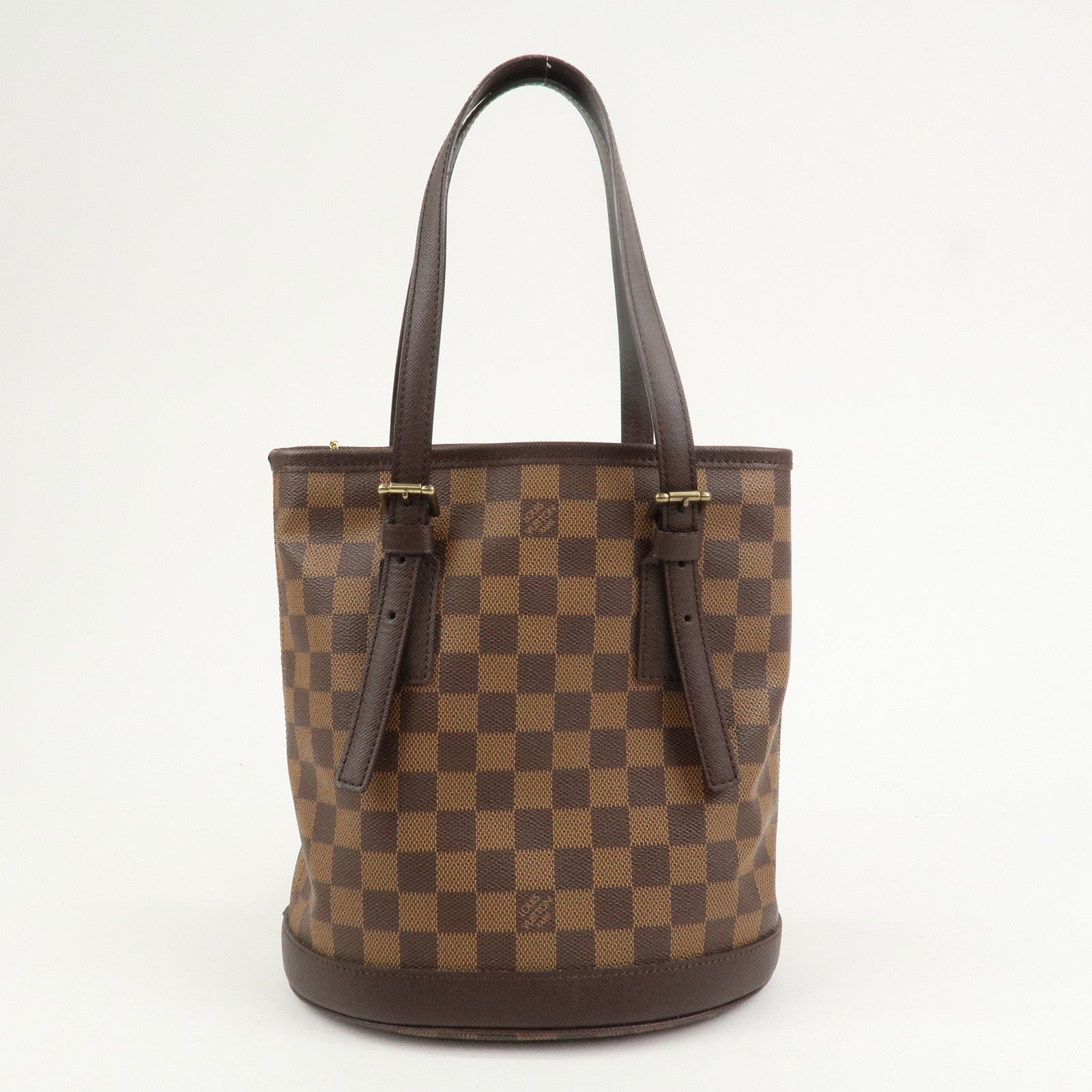Louis Vuitton Damier Ebene Marais Tote Bag Hand Bag Brown N42240