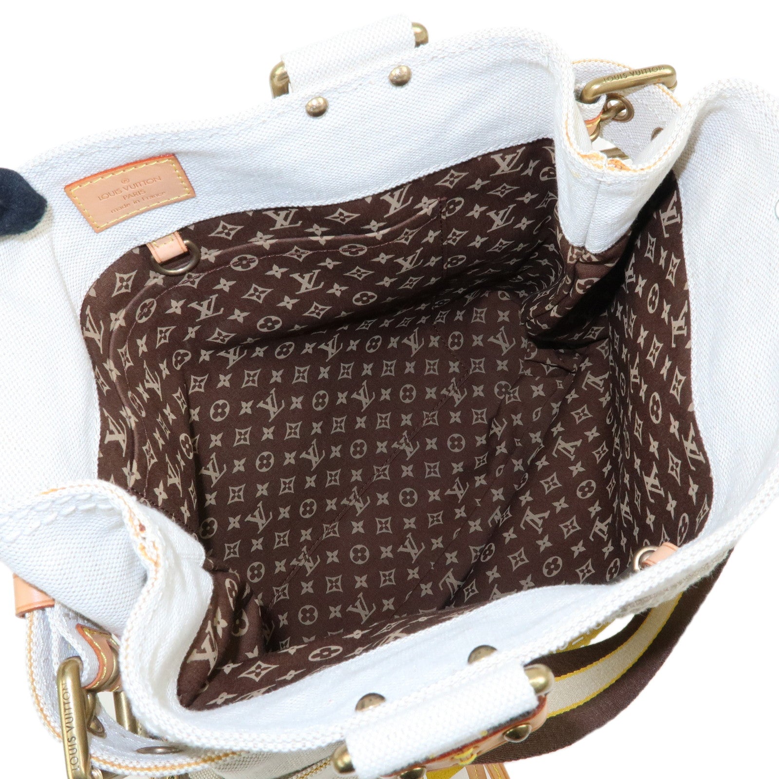 Louis Vuitton Canvas Globe Shopper MM Tote Cruise Collection M95113