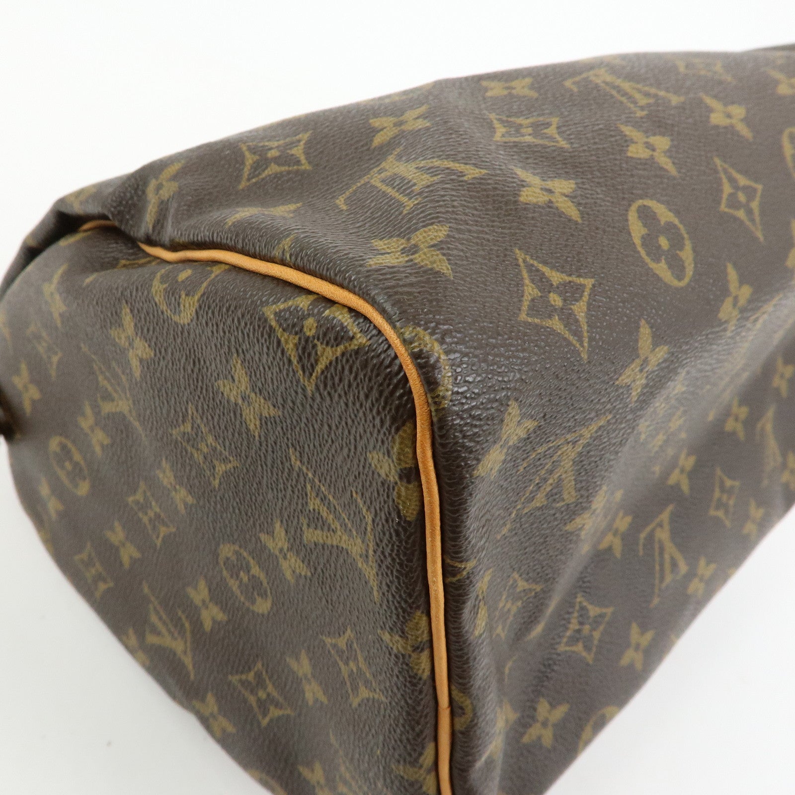 Louis Vuitton Monogram Speedy 30 Boston Bag Hand Bag Brown M41526