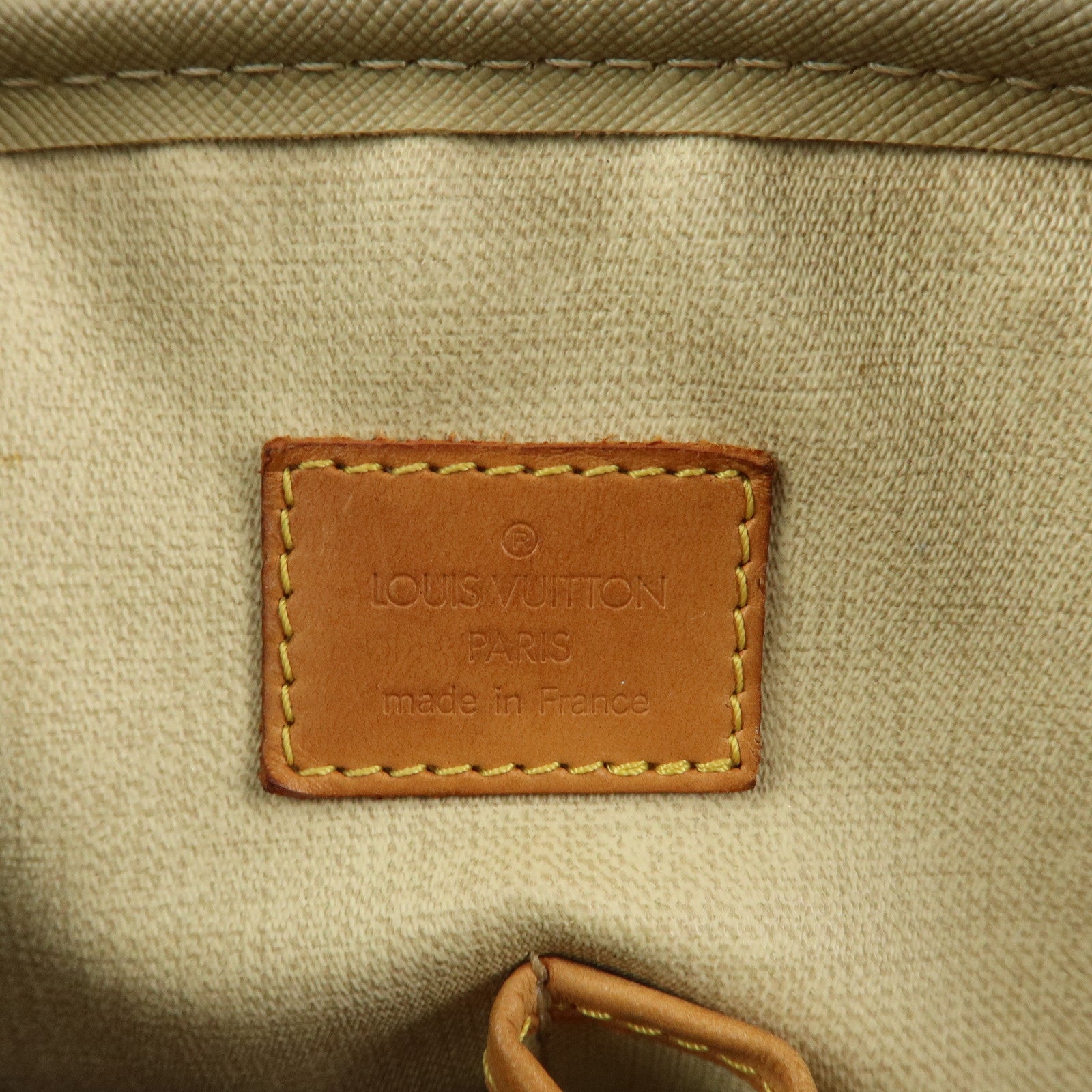 Louis Vuitton Monogram Trueville Hand Bag Brown M42228 Used
