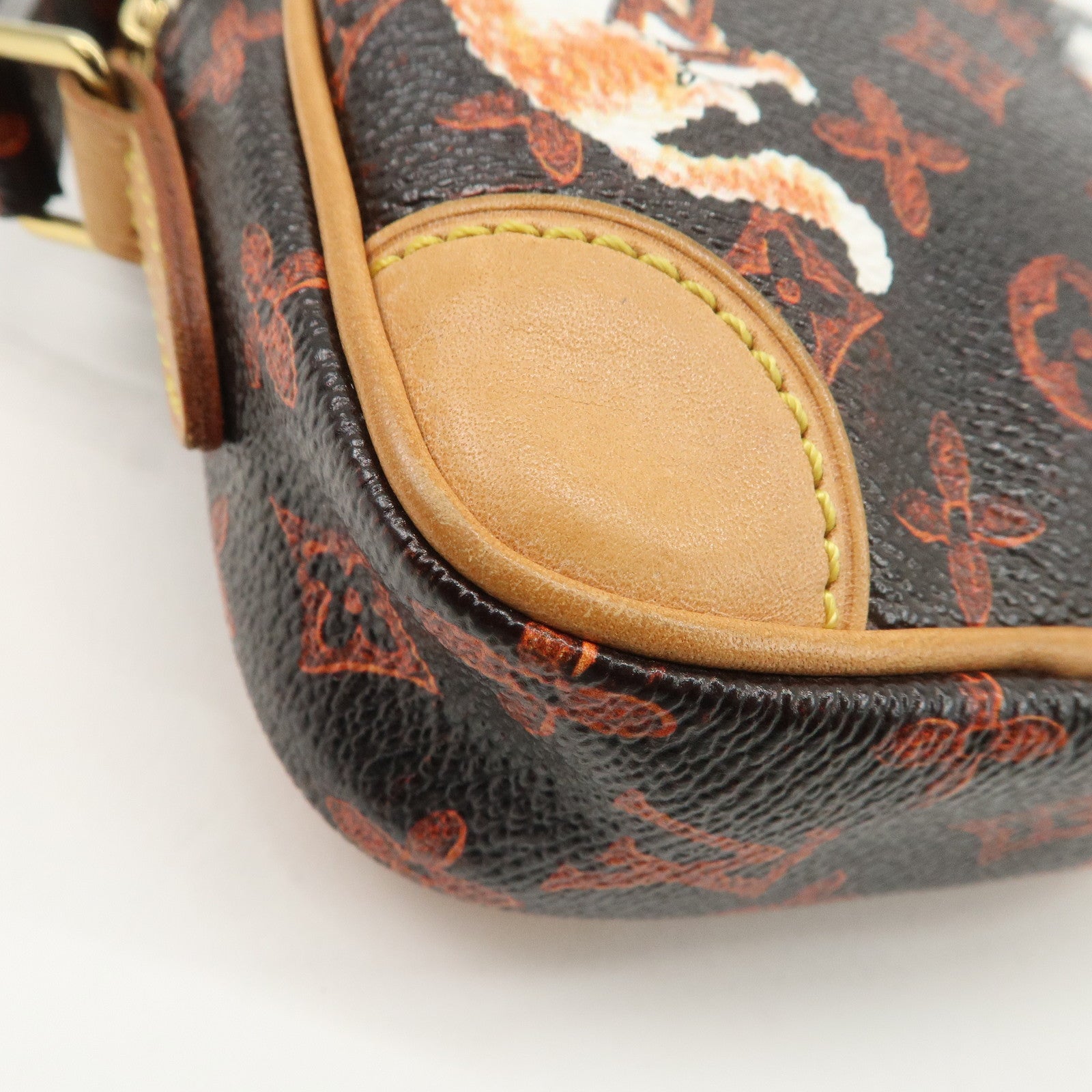 Louis Vuitton Catogram Paname Shoulder Bag Crossbody Bag Brown M44399