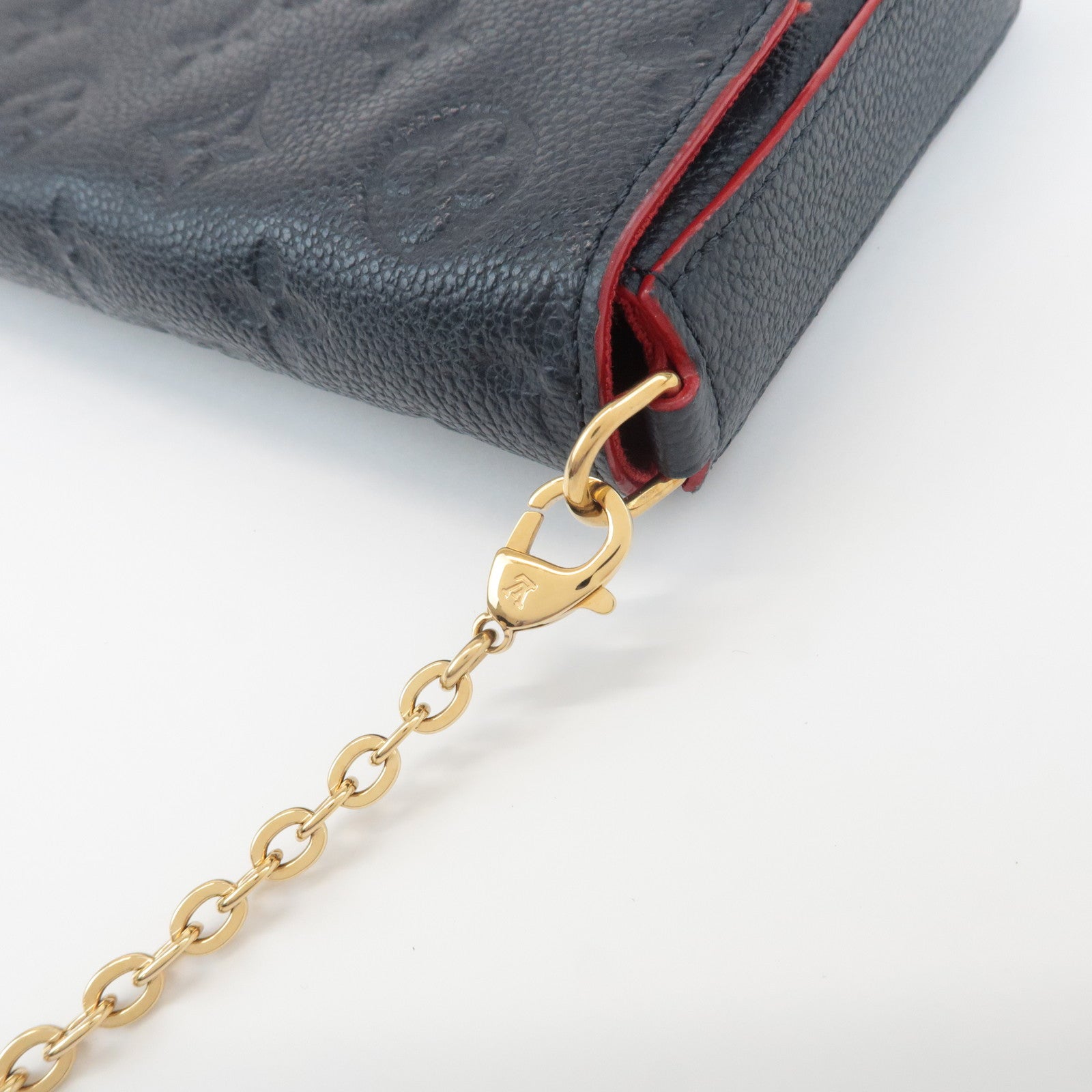 Louis Vuitton Monogram Empreinte Pochette Hand Bag Félicie M64099 Used