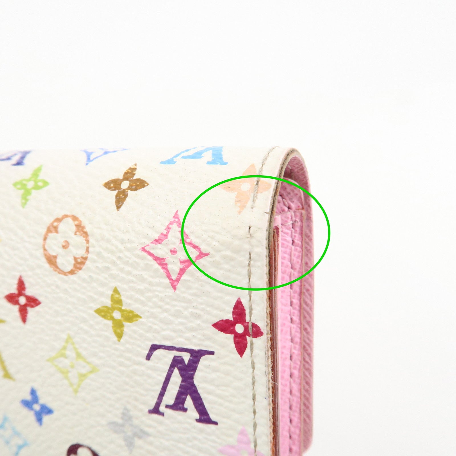 Louis Vuitton Monogram Multicolor Portefeuille Sarah Long Wallet Used